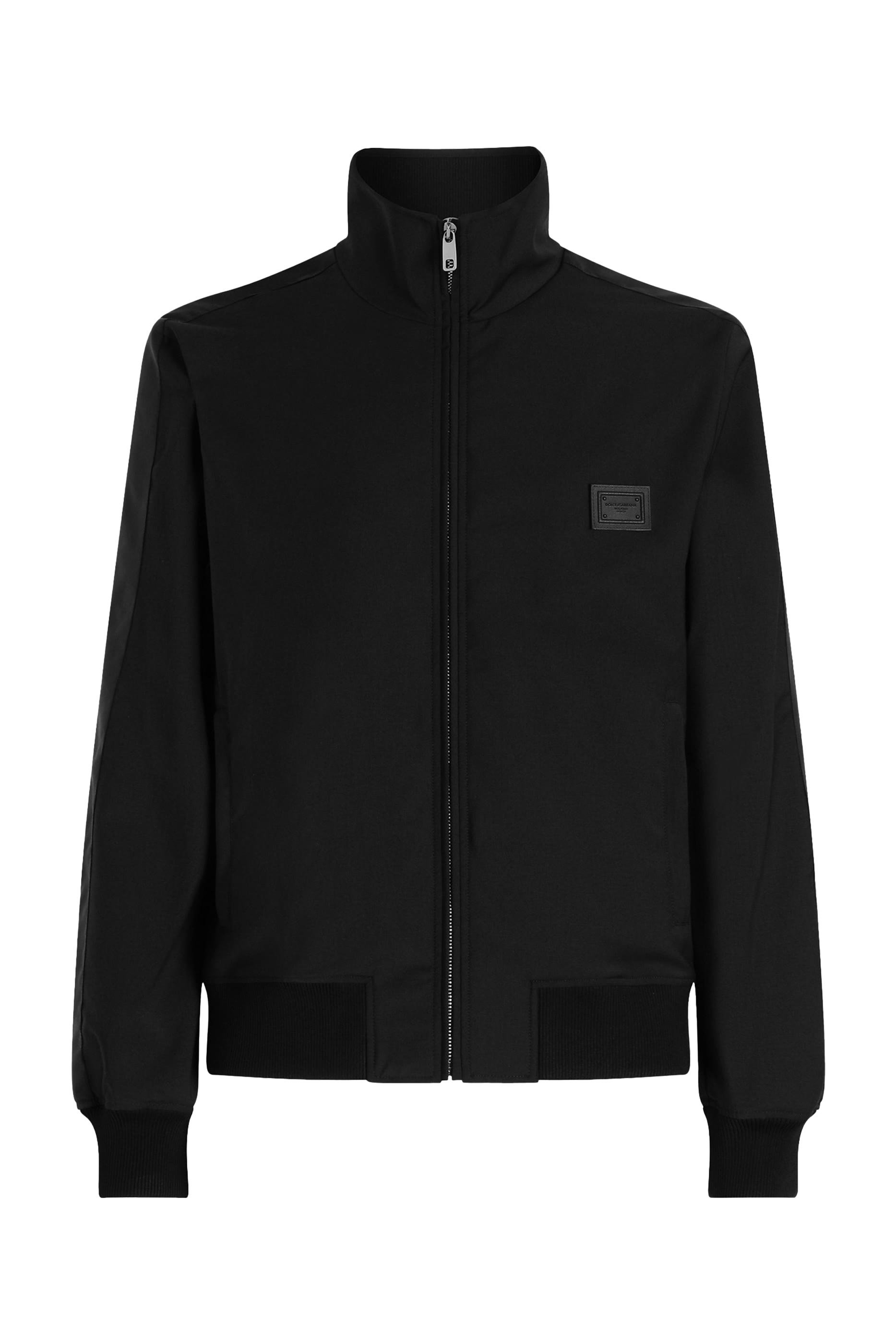 Logo Tag Technical Jersey Sweatshirt