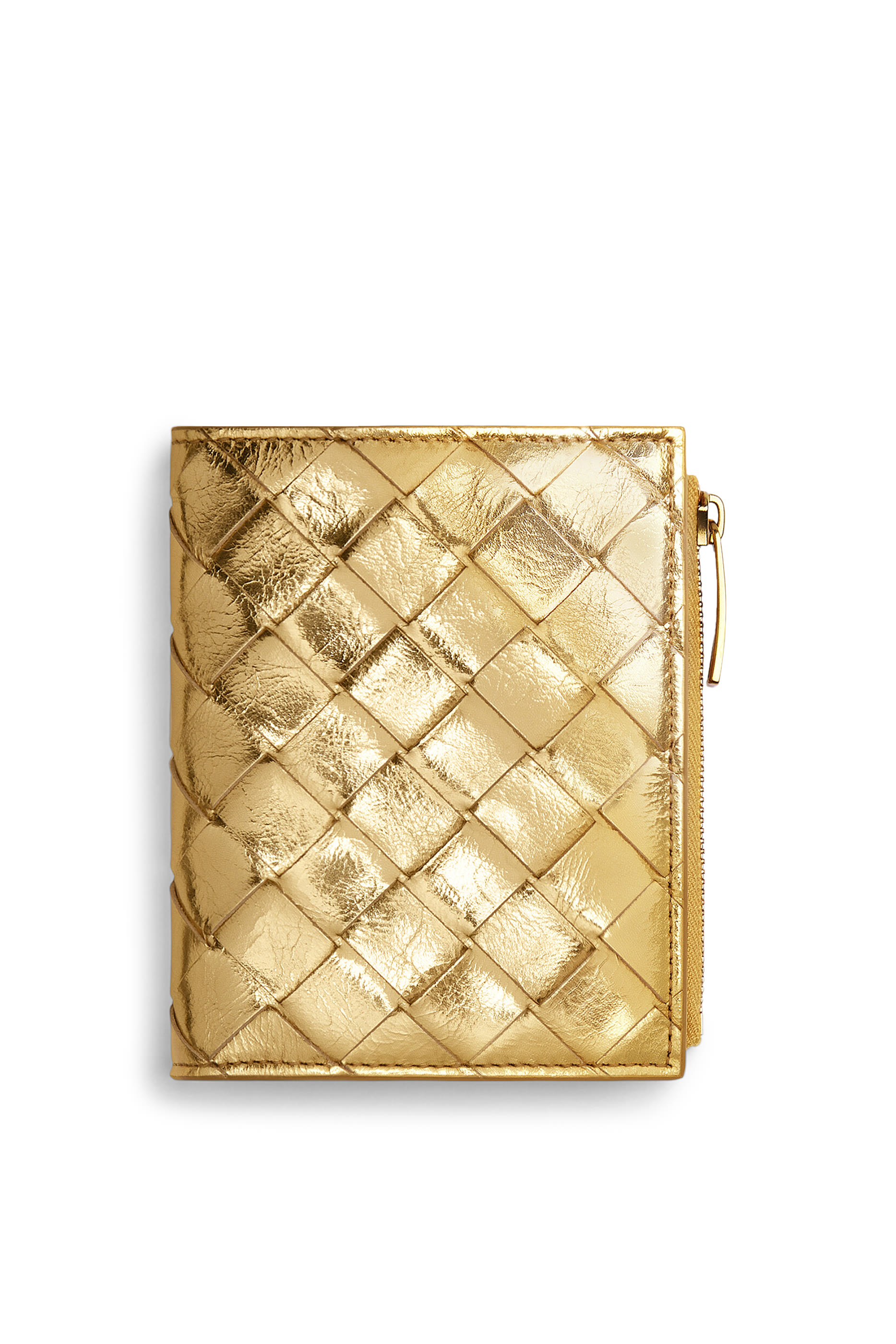 Intrecciato Small Bi-Fold Wallet