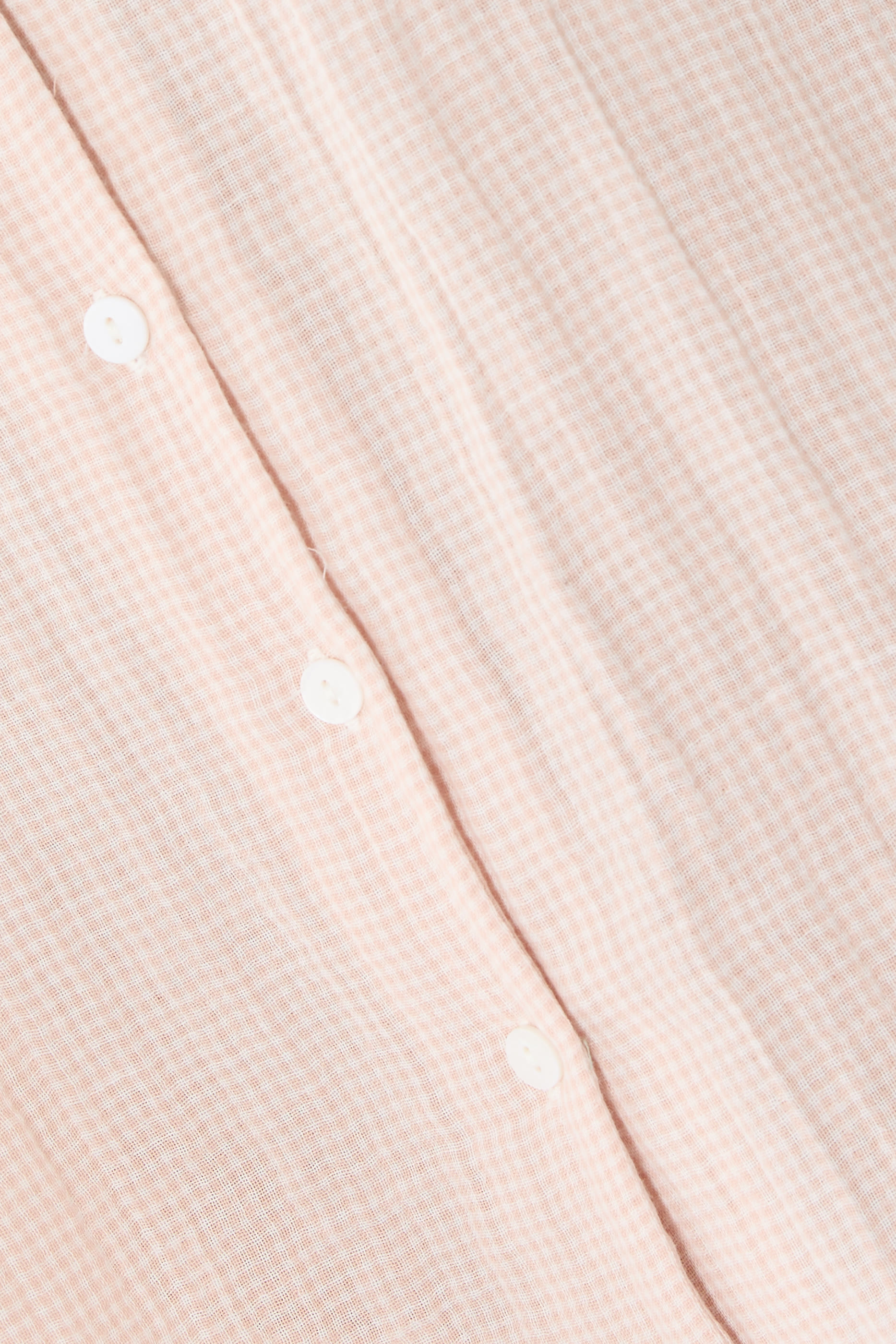 Micro Gingham Double Cotton Pyjama Set