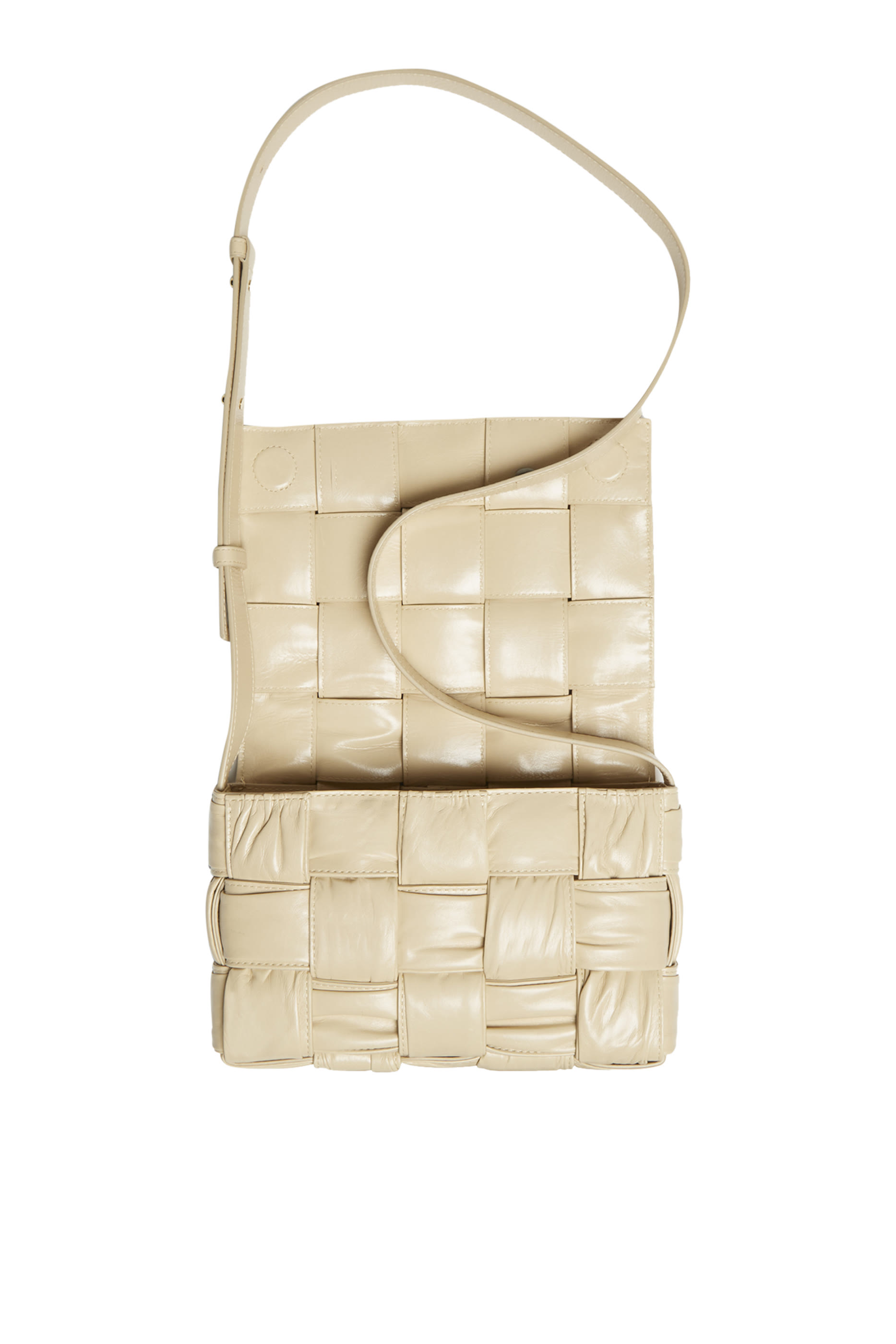 Cassette Plisse Intreccio Bag