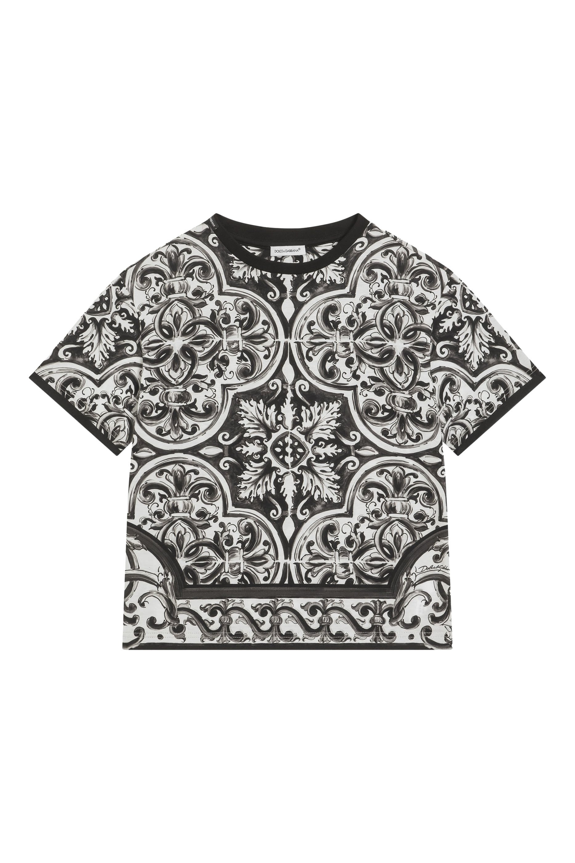 Kids Majolica Print Jersey T-Shirt