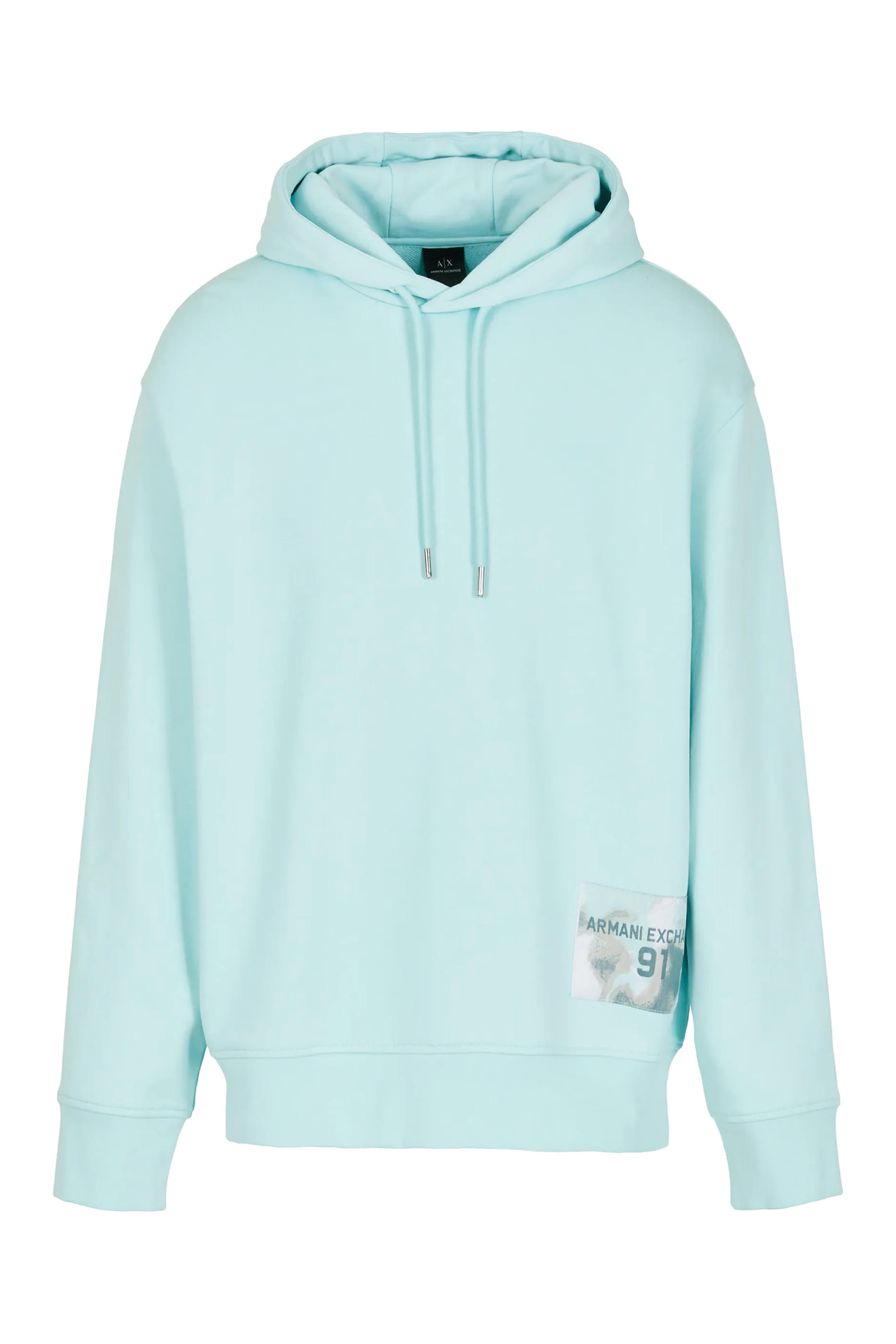 Cotton Jersey Logo Patch Sweatshirt Hoodie