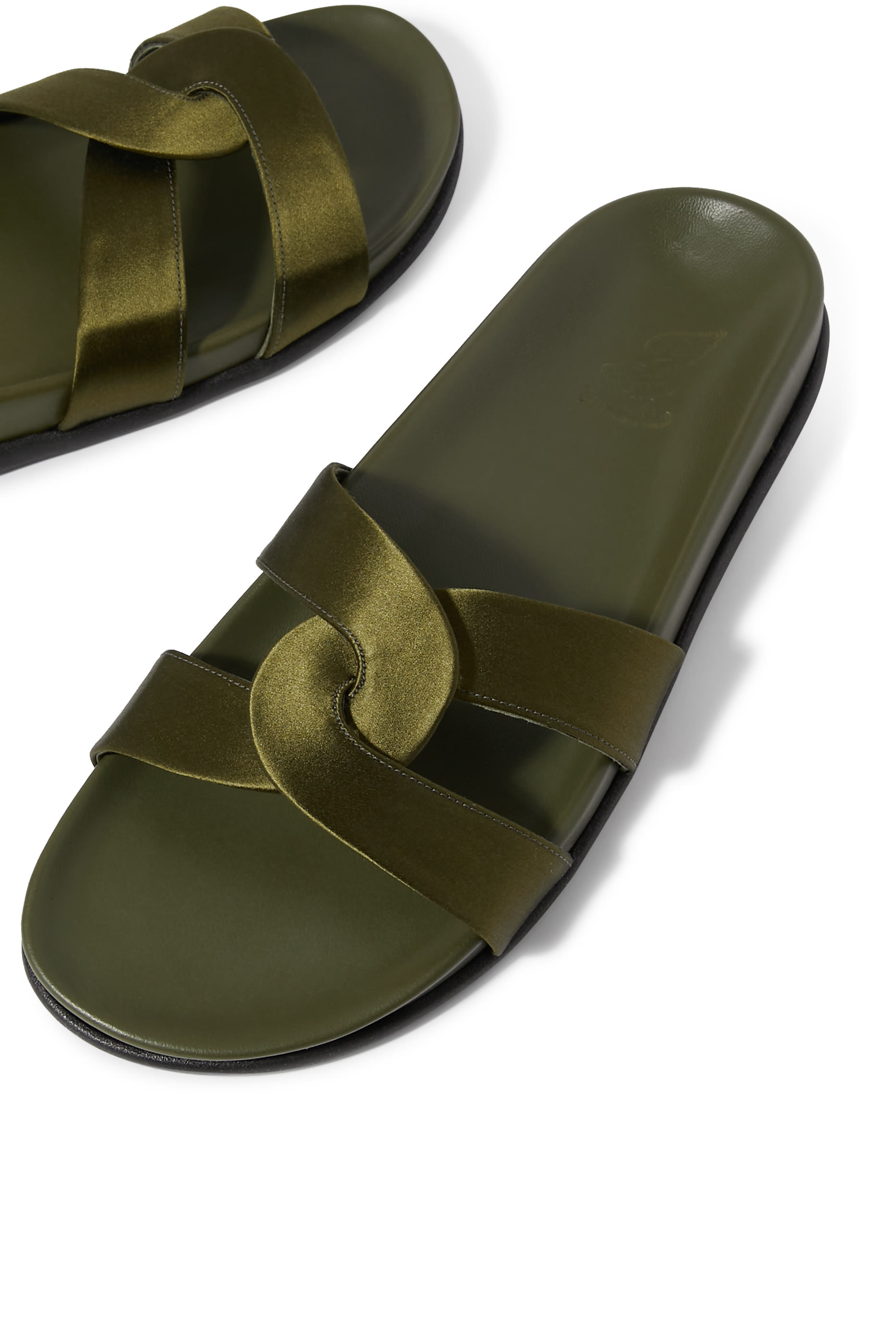 Desmos Footbed Flat Slides