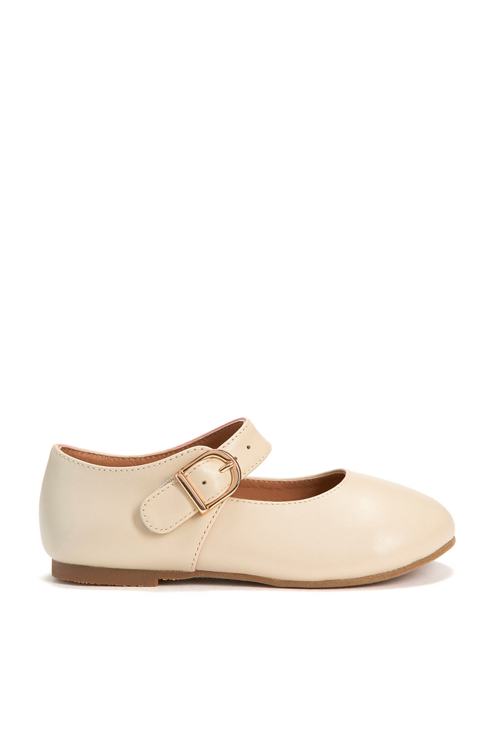 Kids Ballerina Leather Pumps