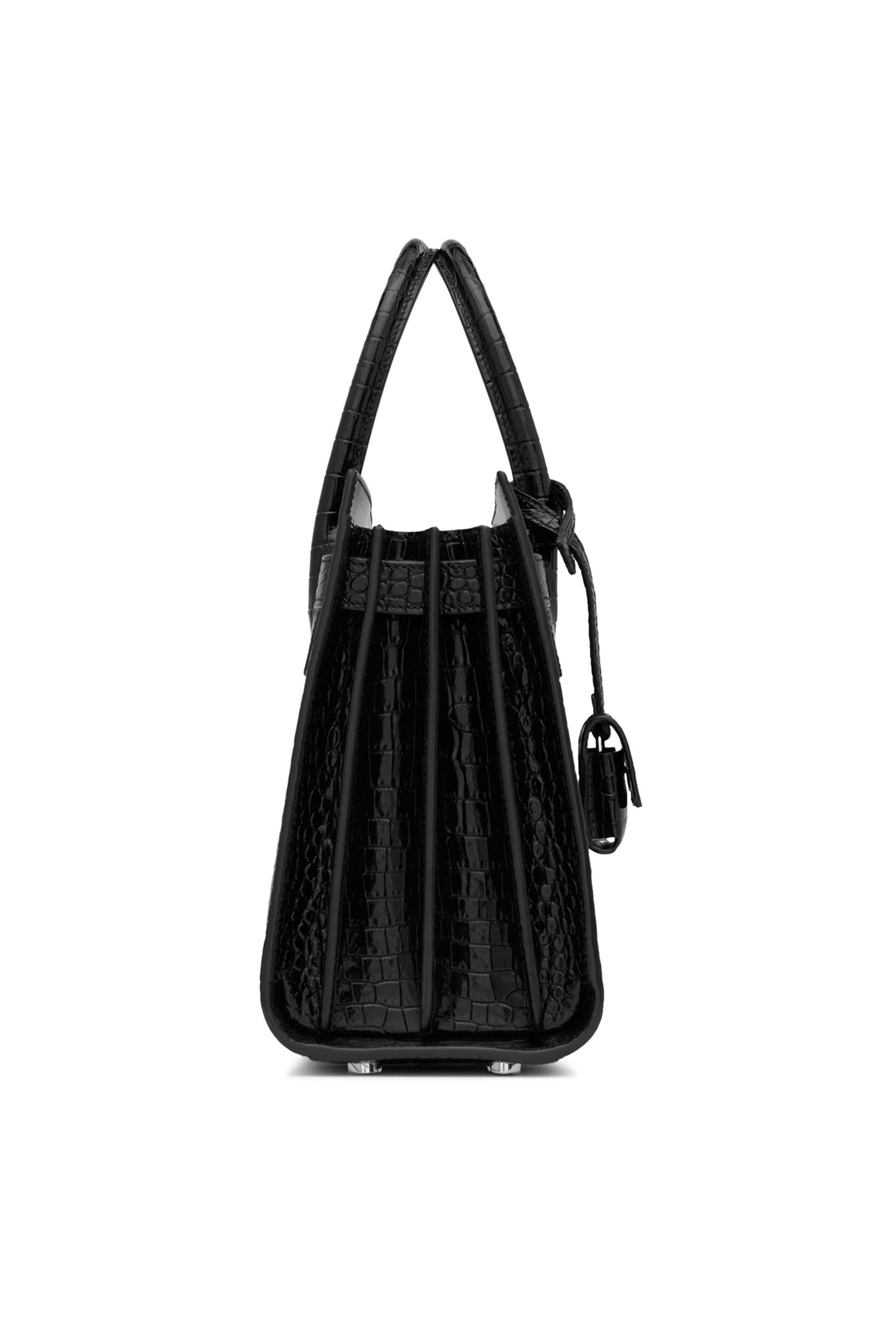  Sac de Jour Baby Bag in Crocodile Embossed Leather