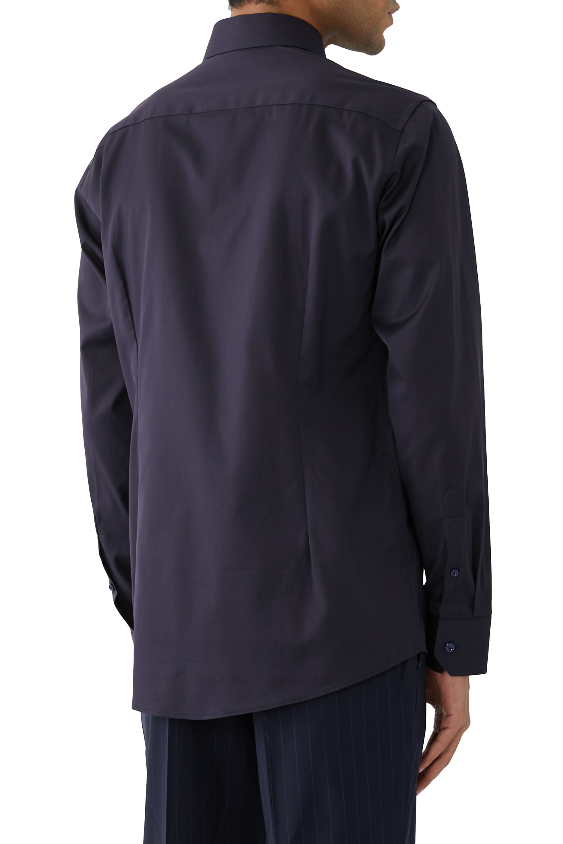 Floral Effect Signature Twill Shirt