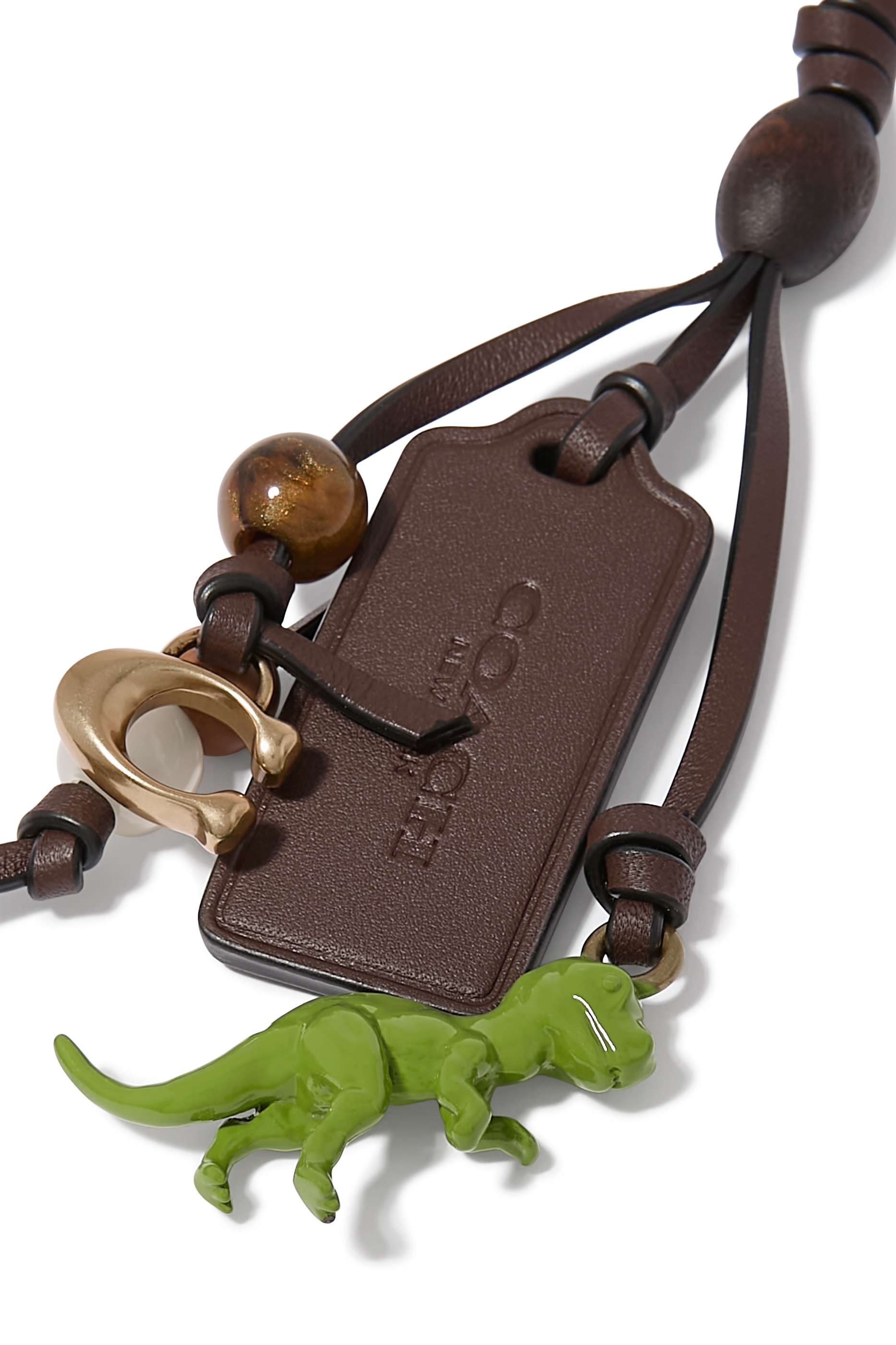 Dino Heritage Leather Bag Charm