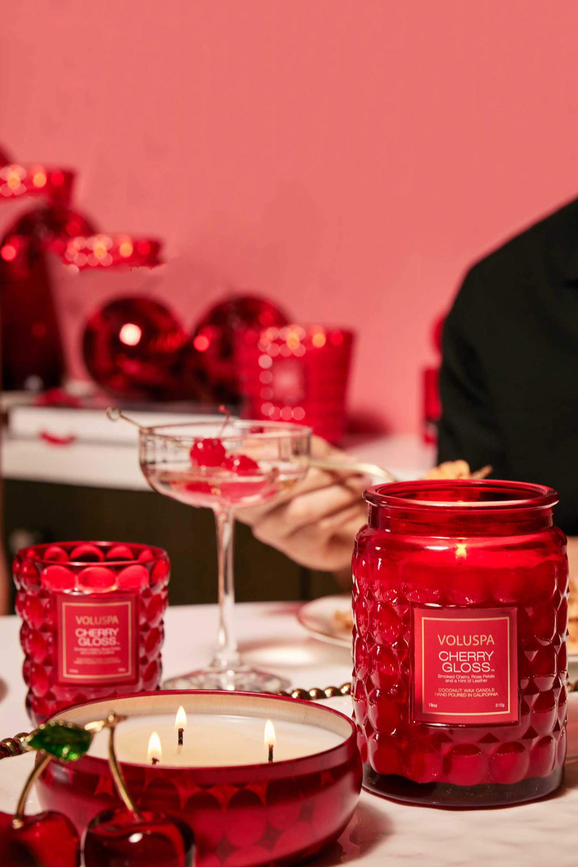 Cherry Gloss Large Candle