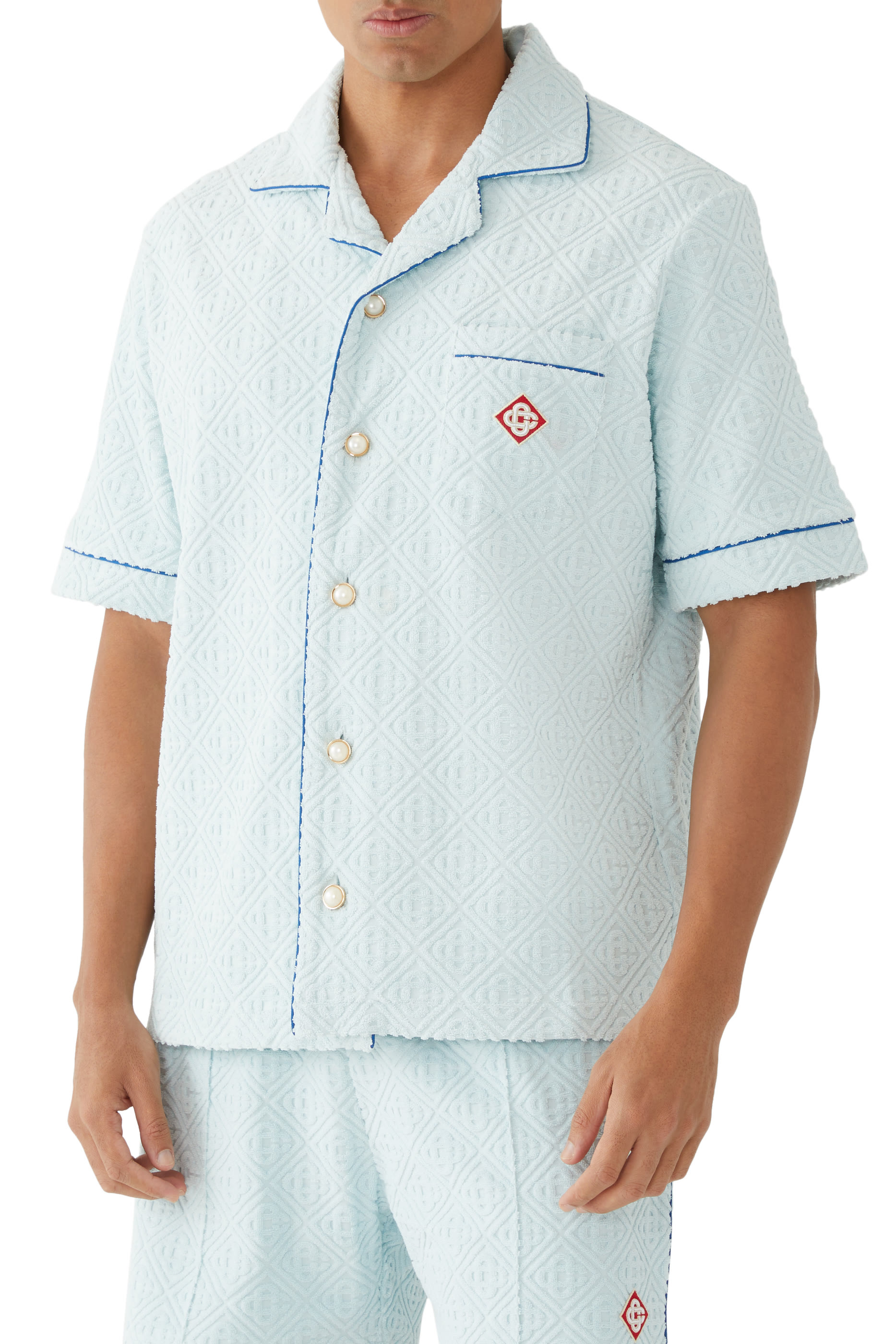 Monogram Towelling Shirt