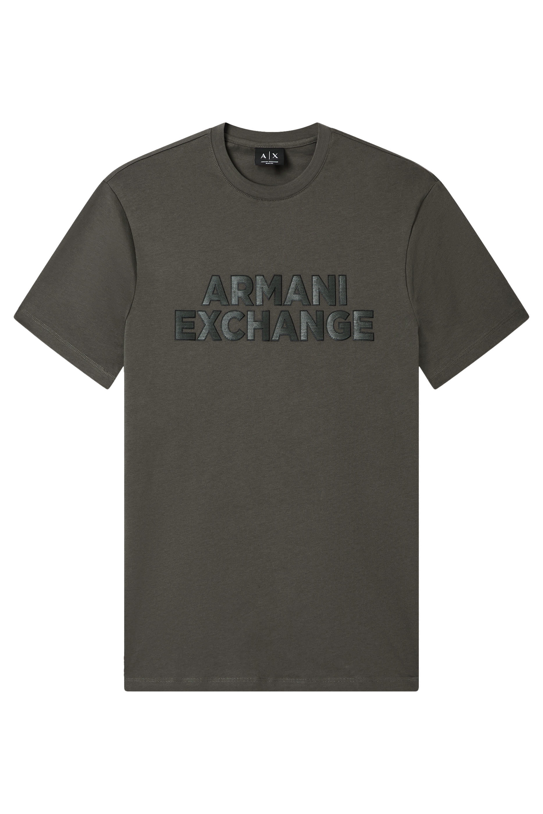 AX Logo Cotton T-Shirt