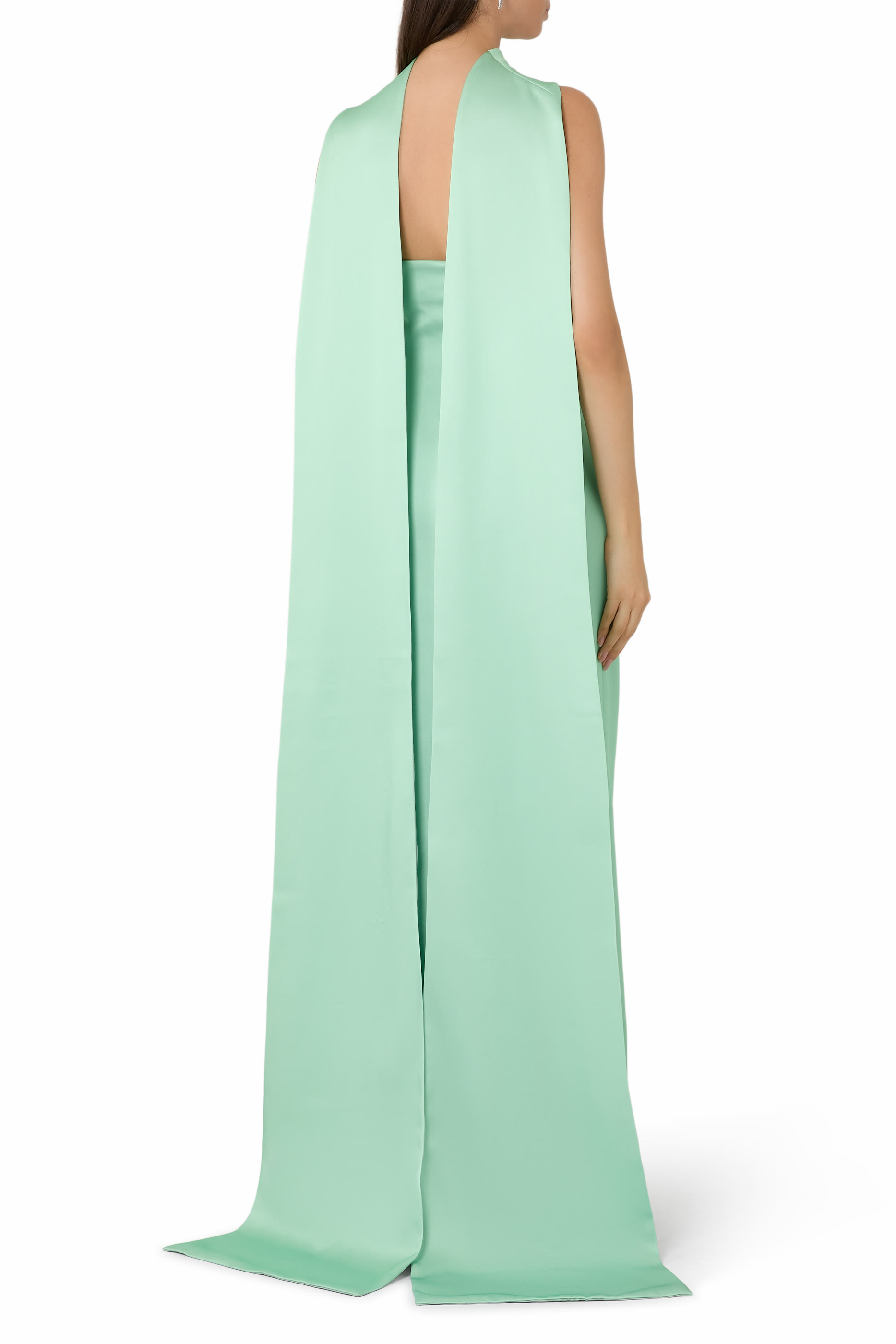 Luz Silk Taffeta Gown