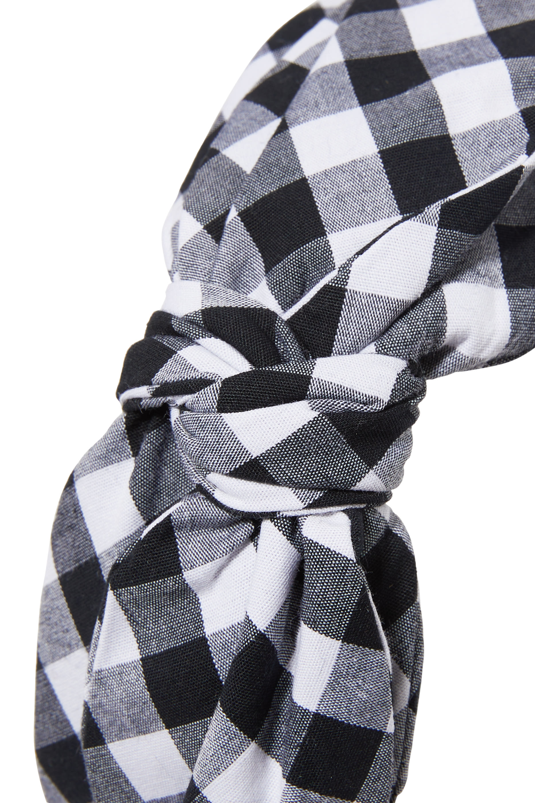 Kids Gingham-Pattern Head Band