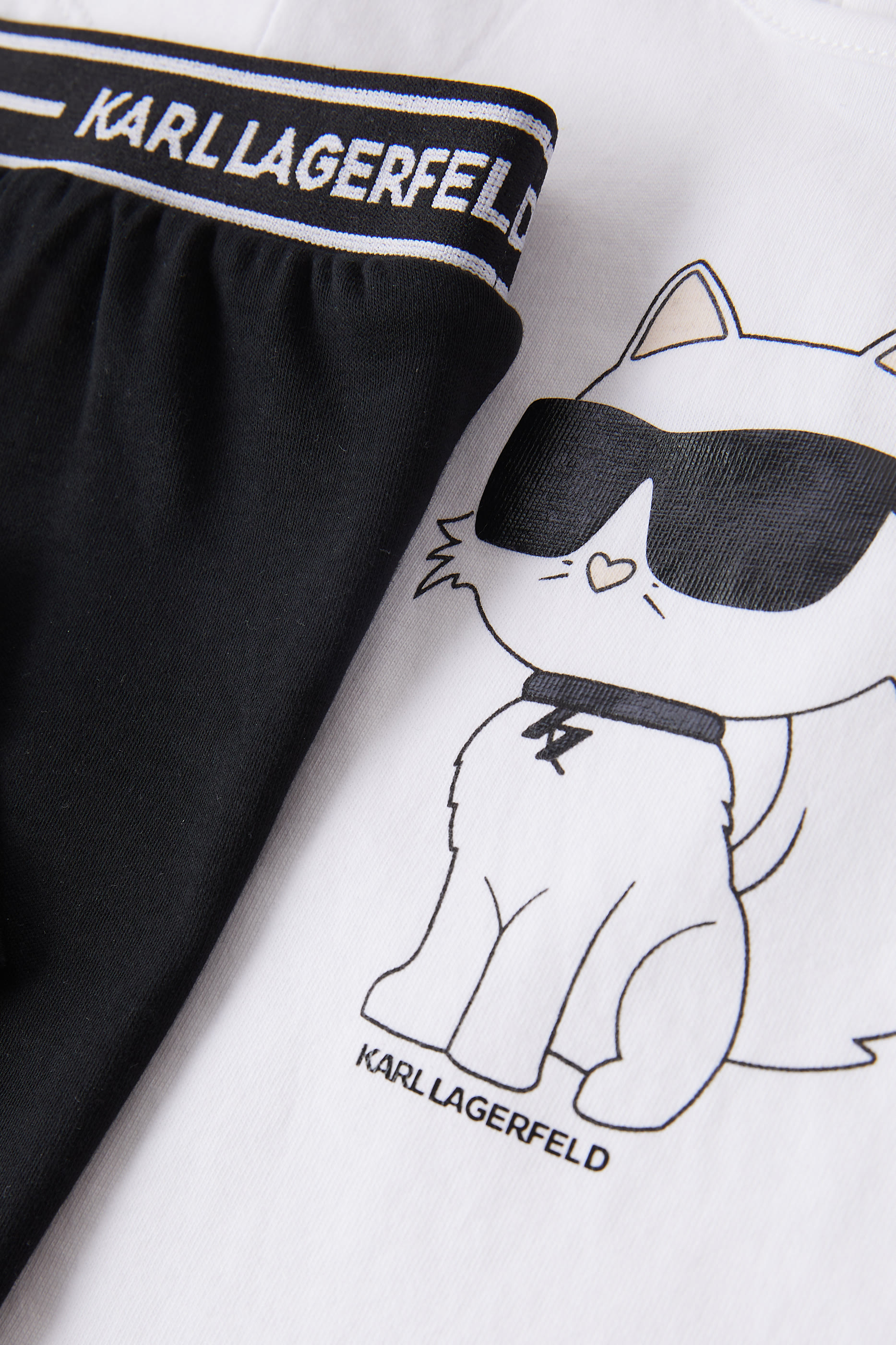 Kids Cotton T-Shirt and Leggings Set