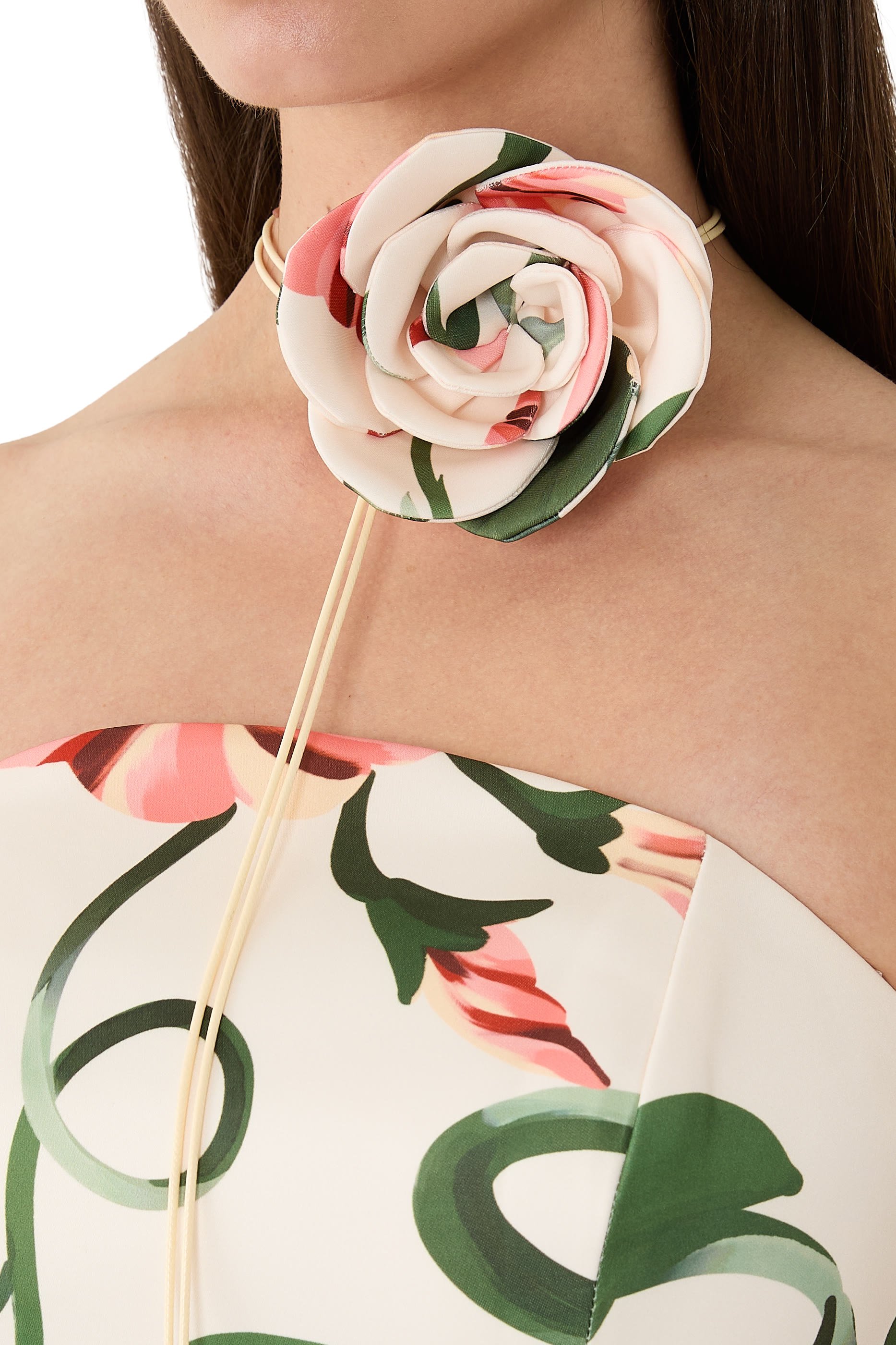 Violet Bustier Maxi Dress