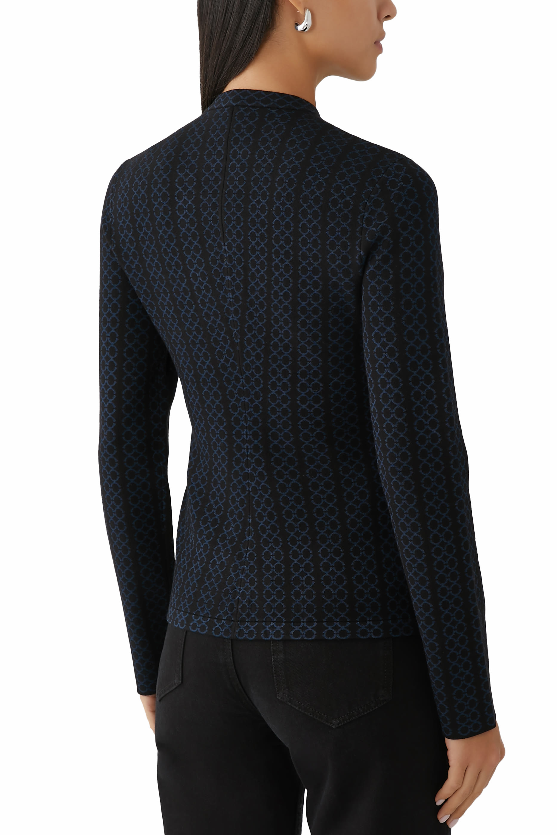 Long Sleeve Knitted Blazer