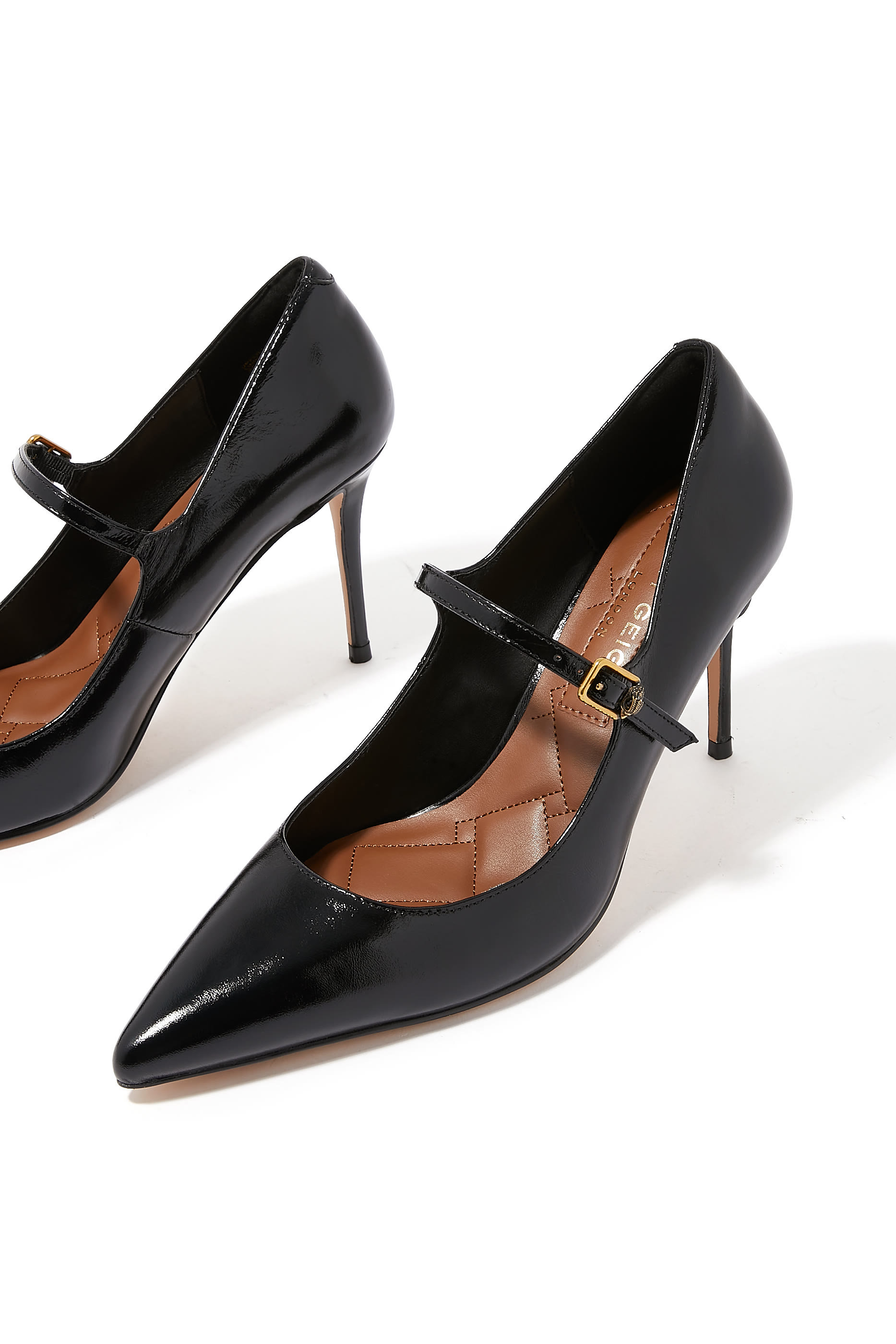 Regent 100 Pointed Mary Jane Pumps