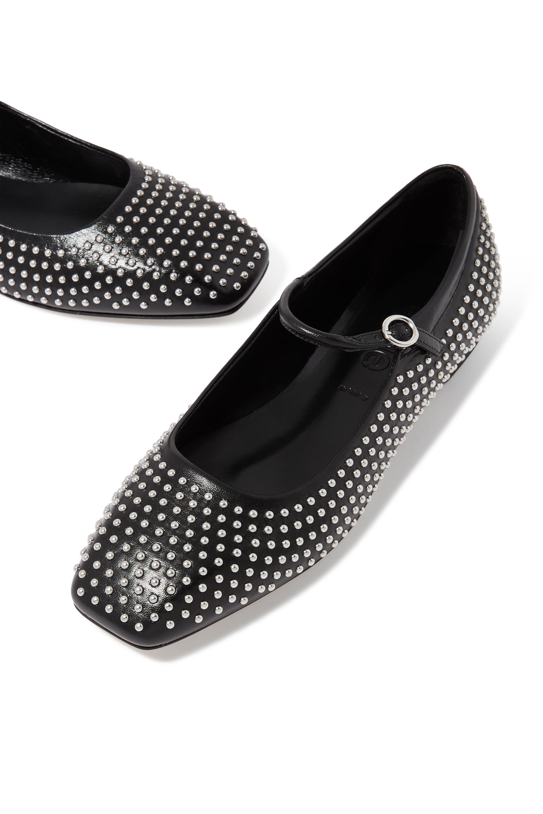 Uma Mini Stud Mary-Jane Flats 