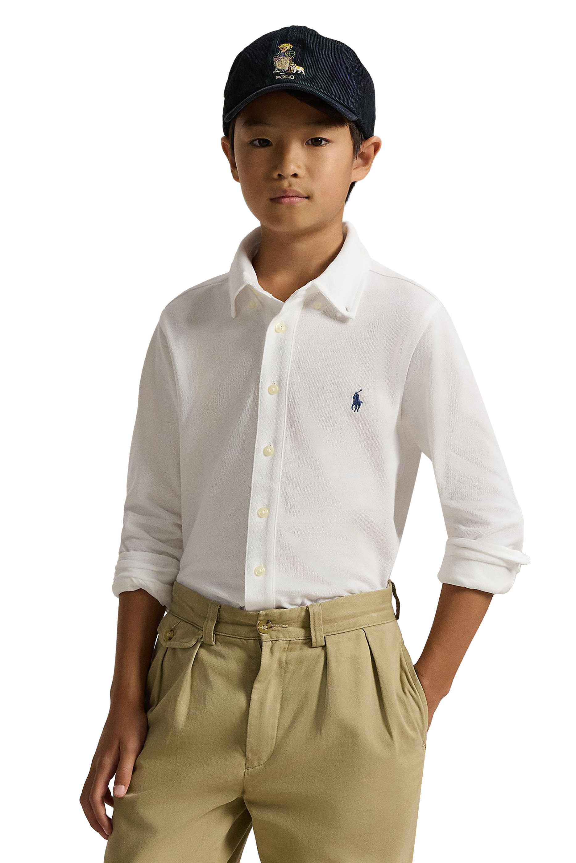 Kids Featherweight Cotton Mesh Shirt 