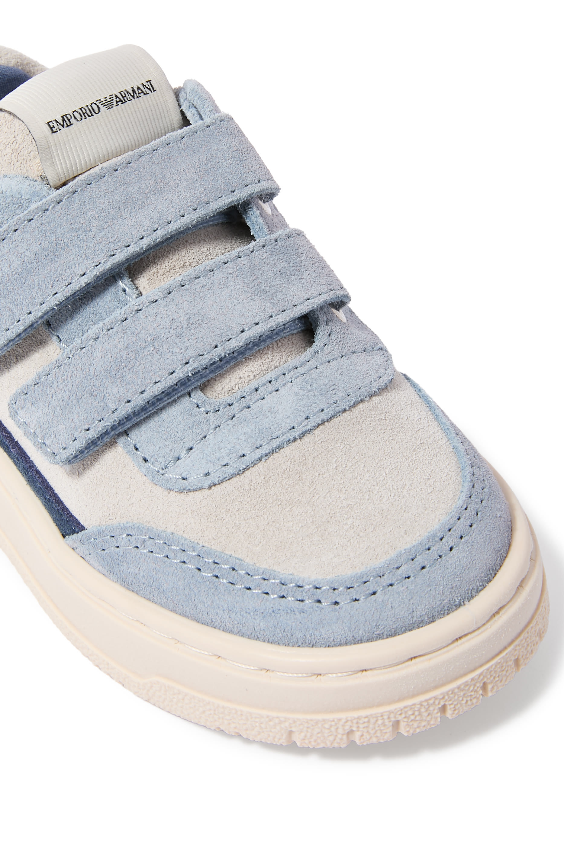 Kids Velcro Suede Sneakers