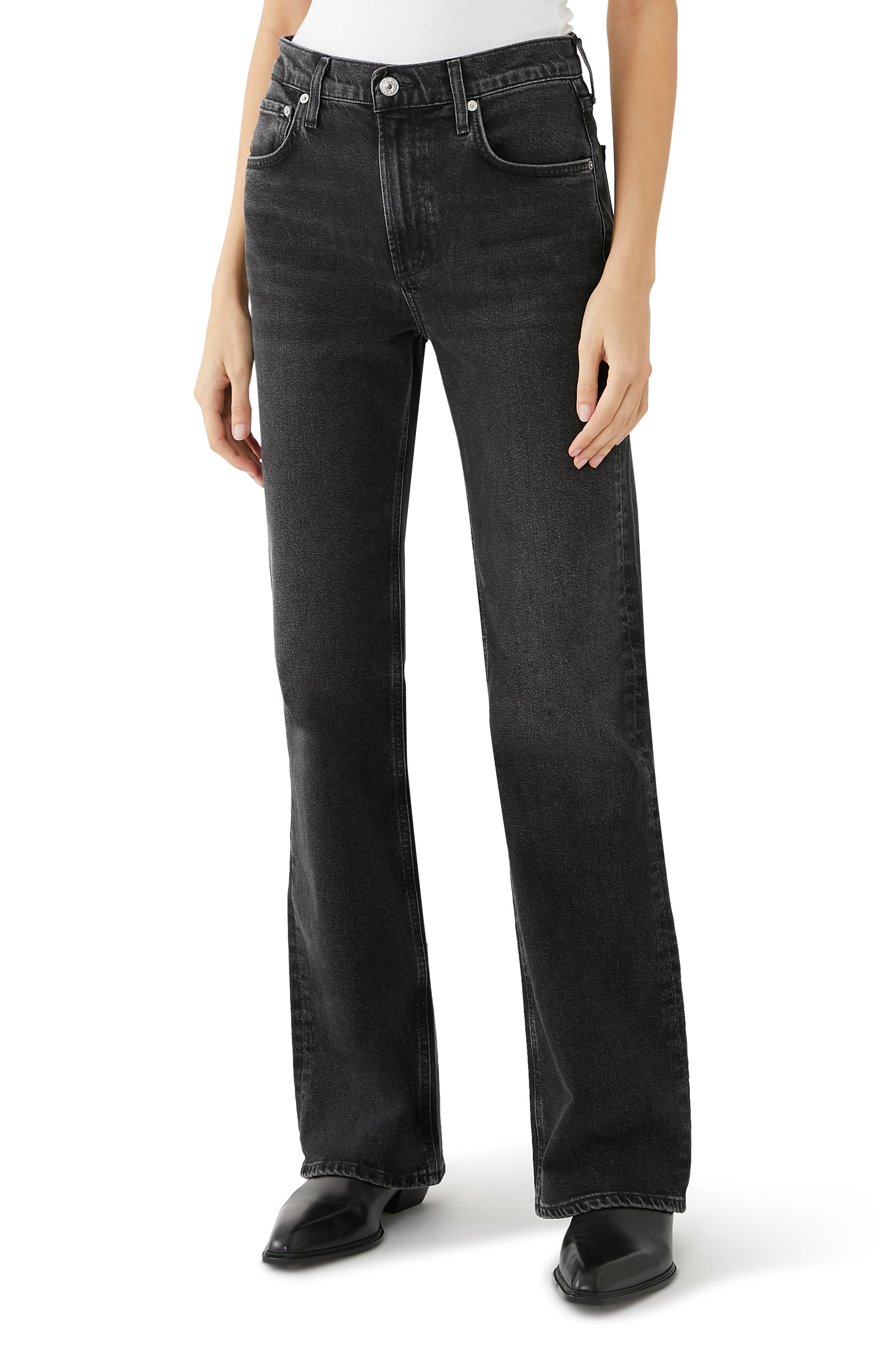 Vidia Mid Rise Denim