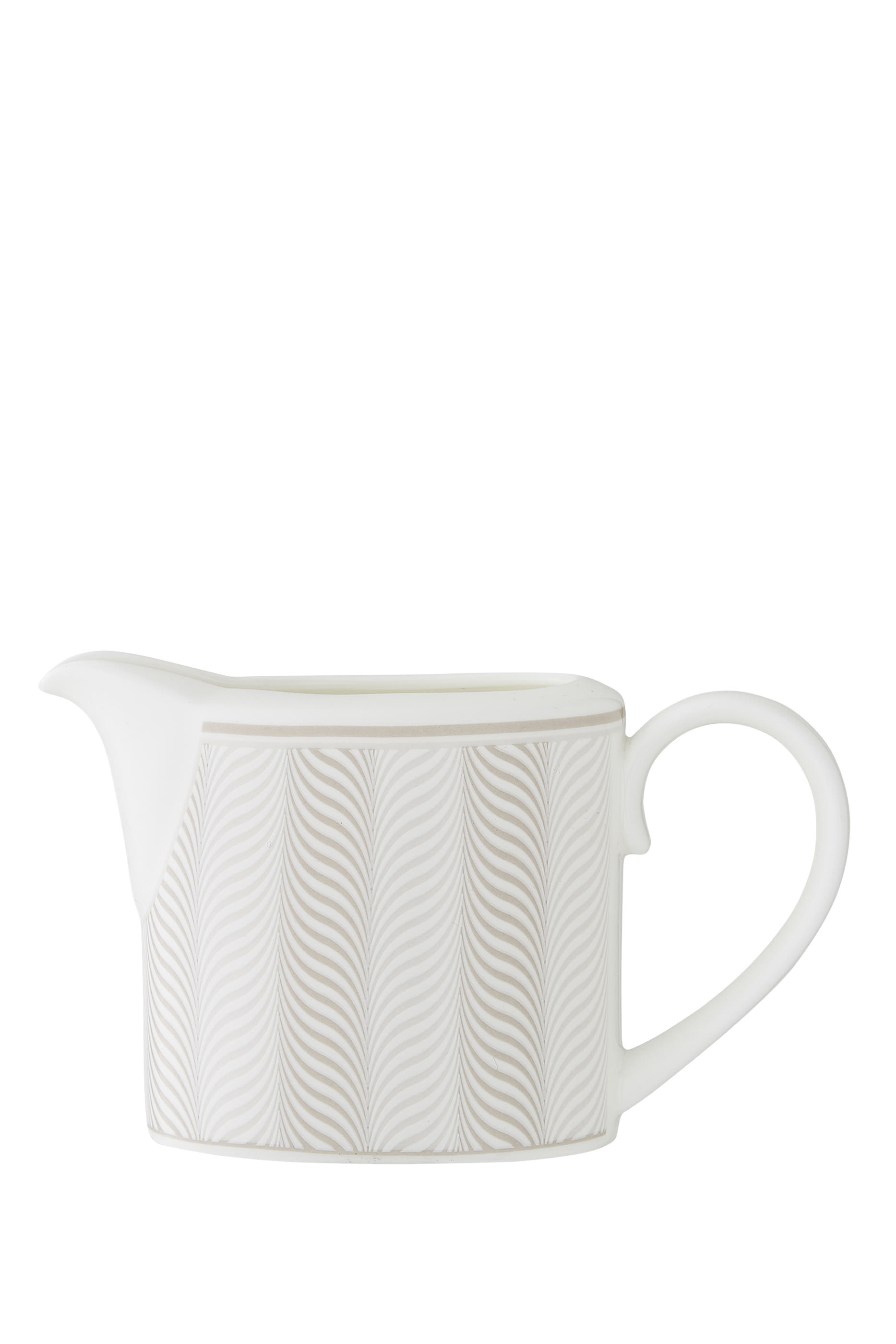 Bakewell Taupe Coupe Milk Jug