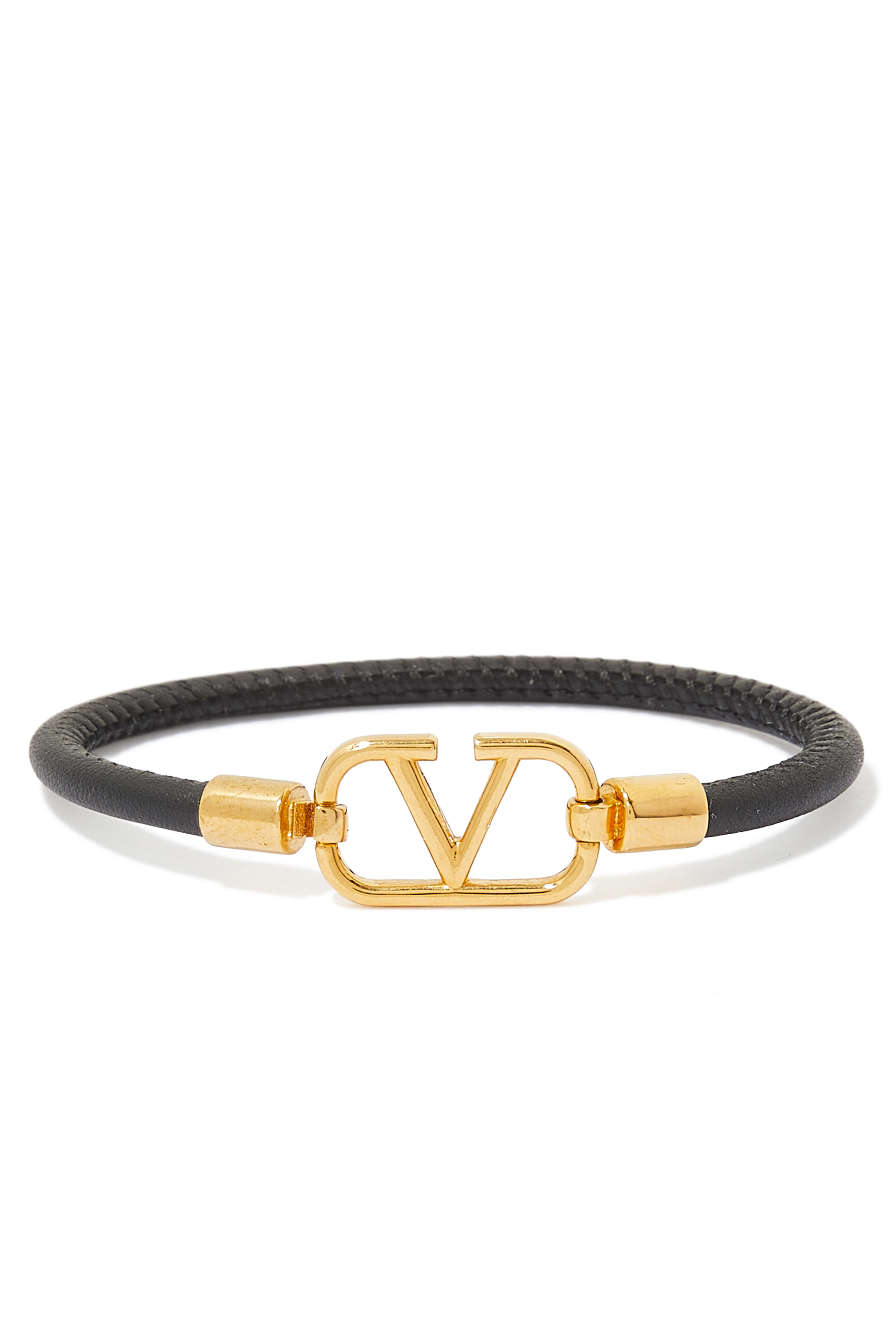 Buy Valentino Garavani Valentino Garavani VLogo Signature Bracelet for ...