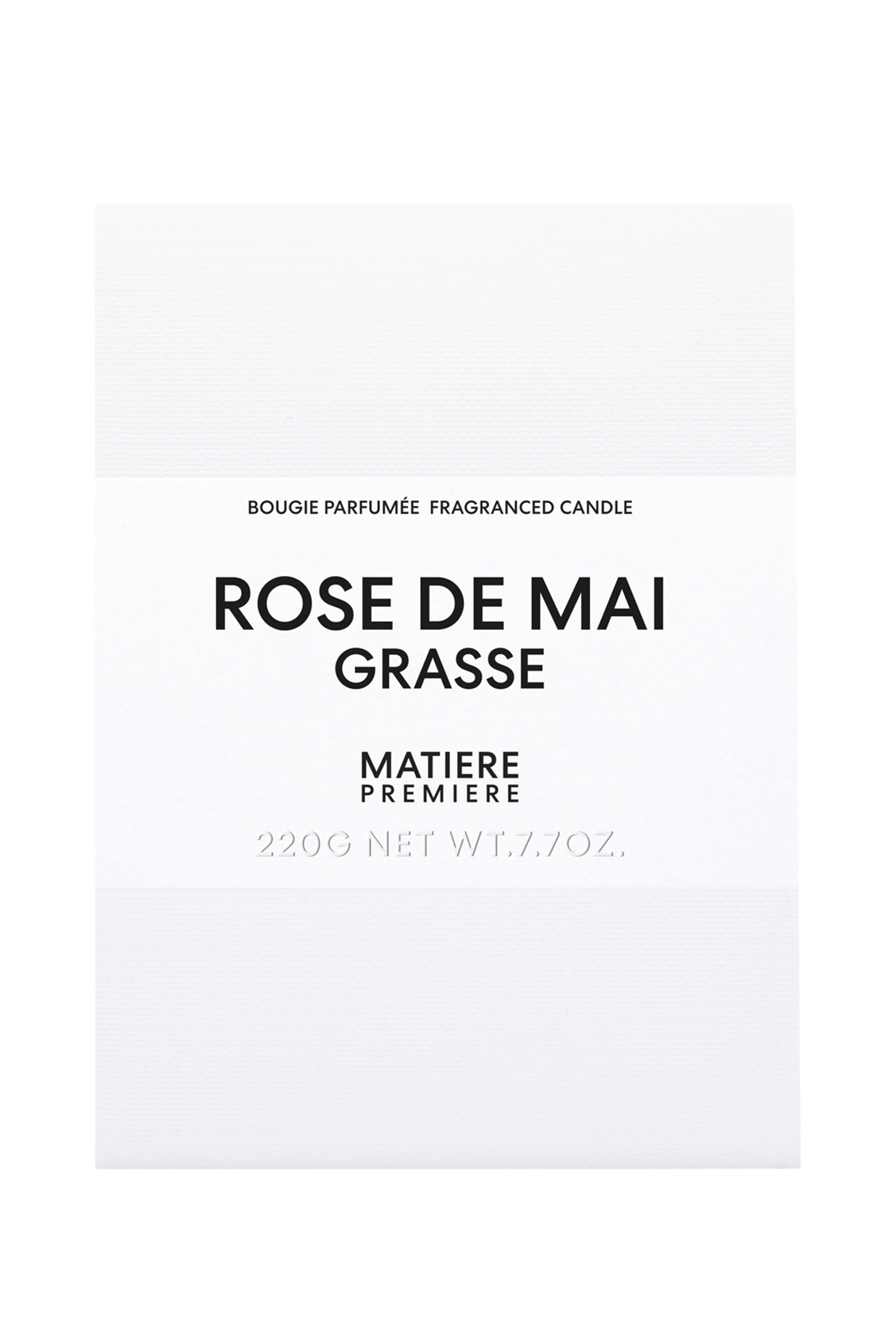 Rose de Mai Grasse Fragranced Candle 