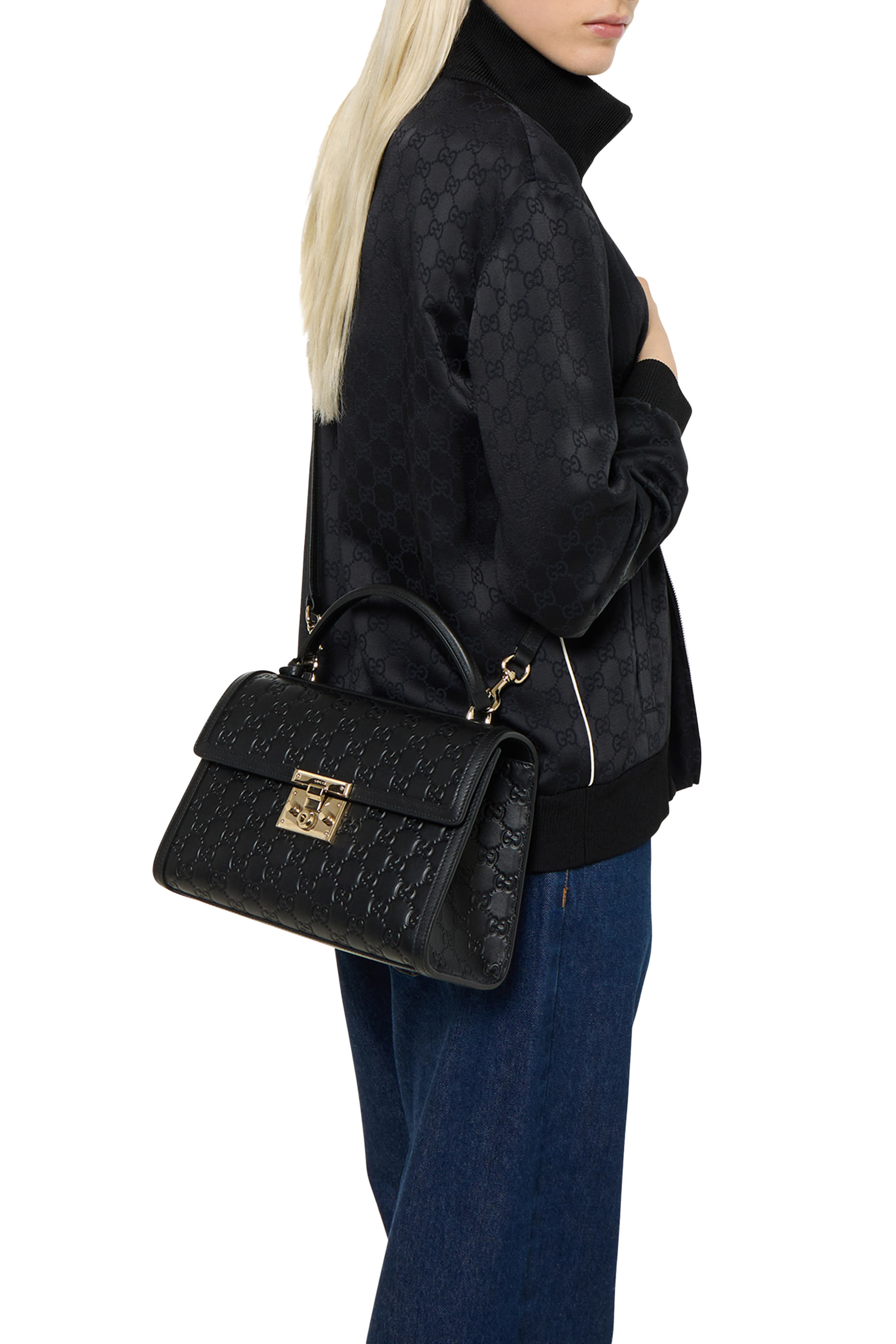 Padlock Medium Top-Handle Bag