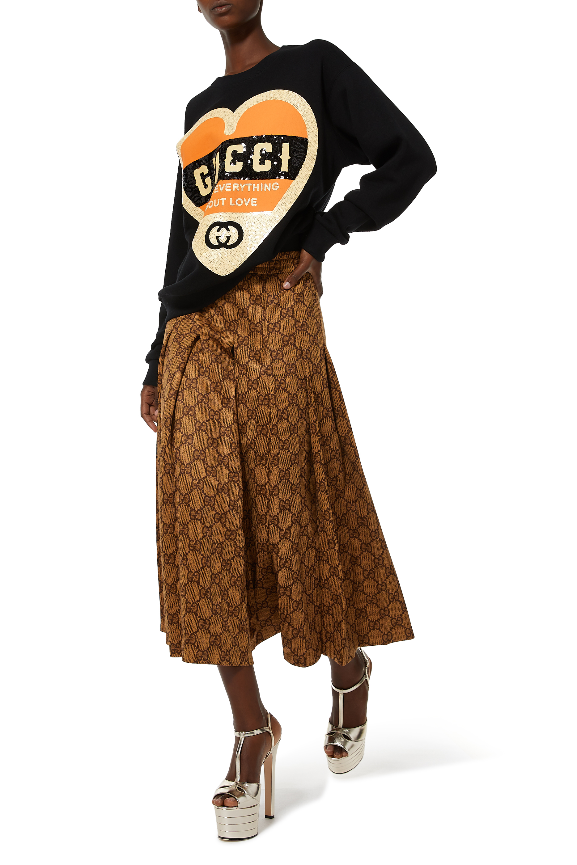 Oversized Cotton Sweatshirt