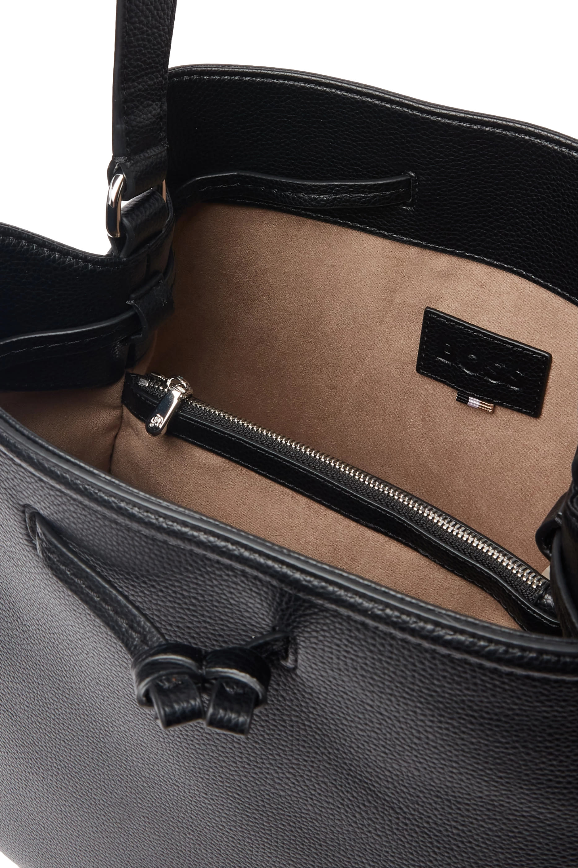 Anett Double B Monogram Drawstring Bag