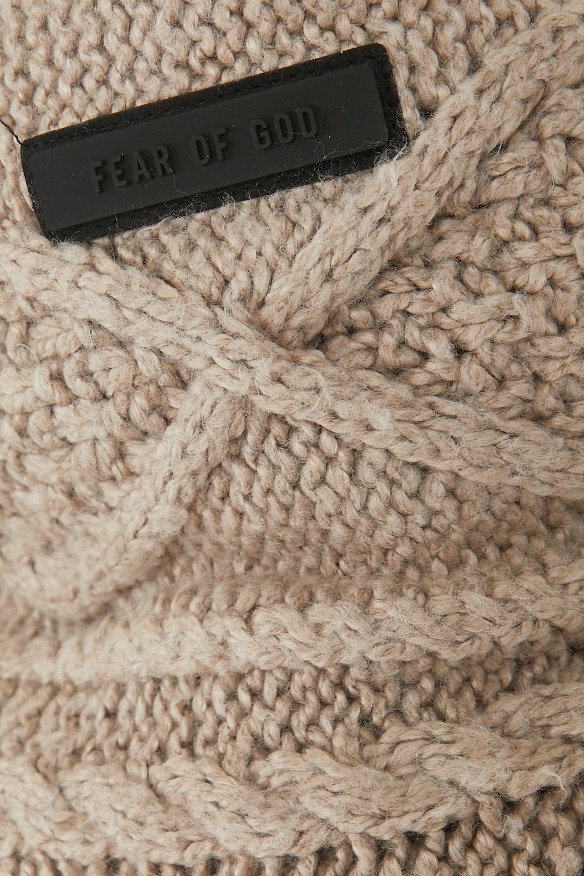 Cable Knit Hoodie