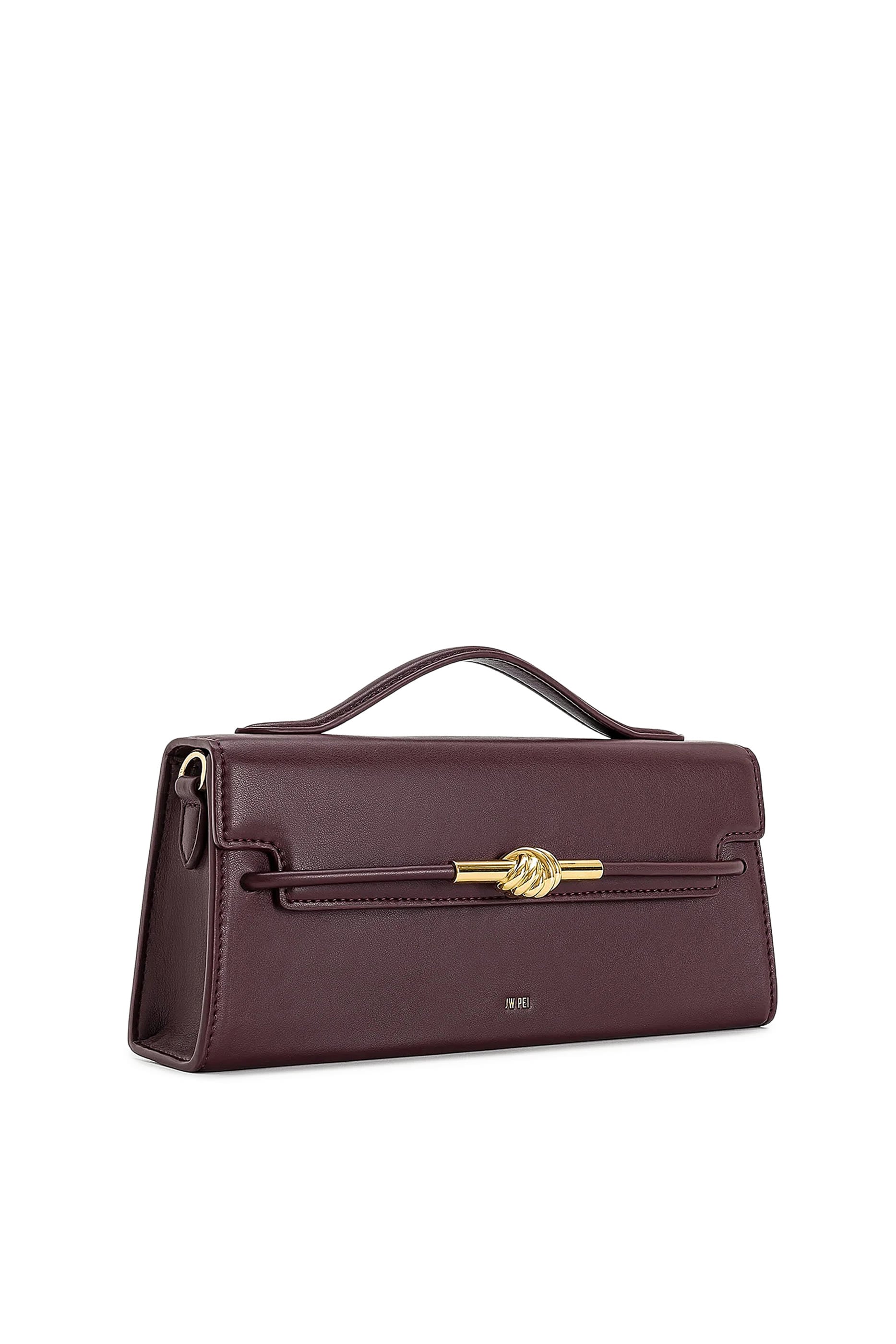 Lena Metal Rope Knot Top Handle Bag