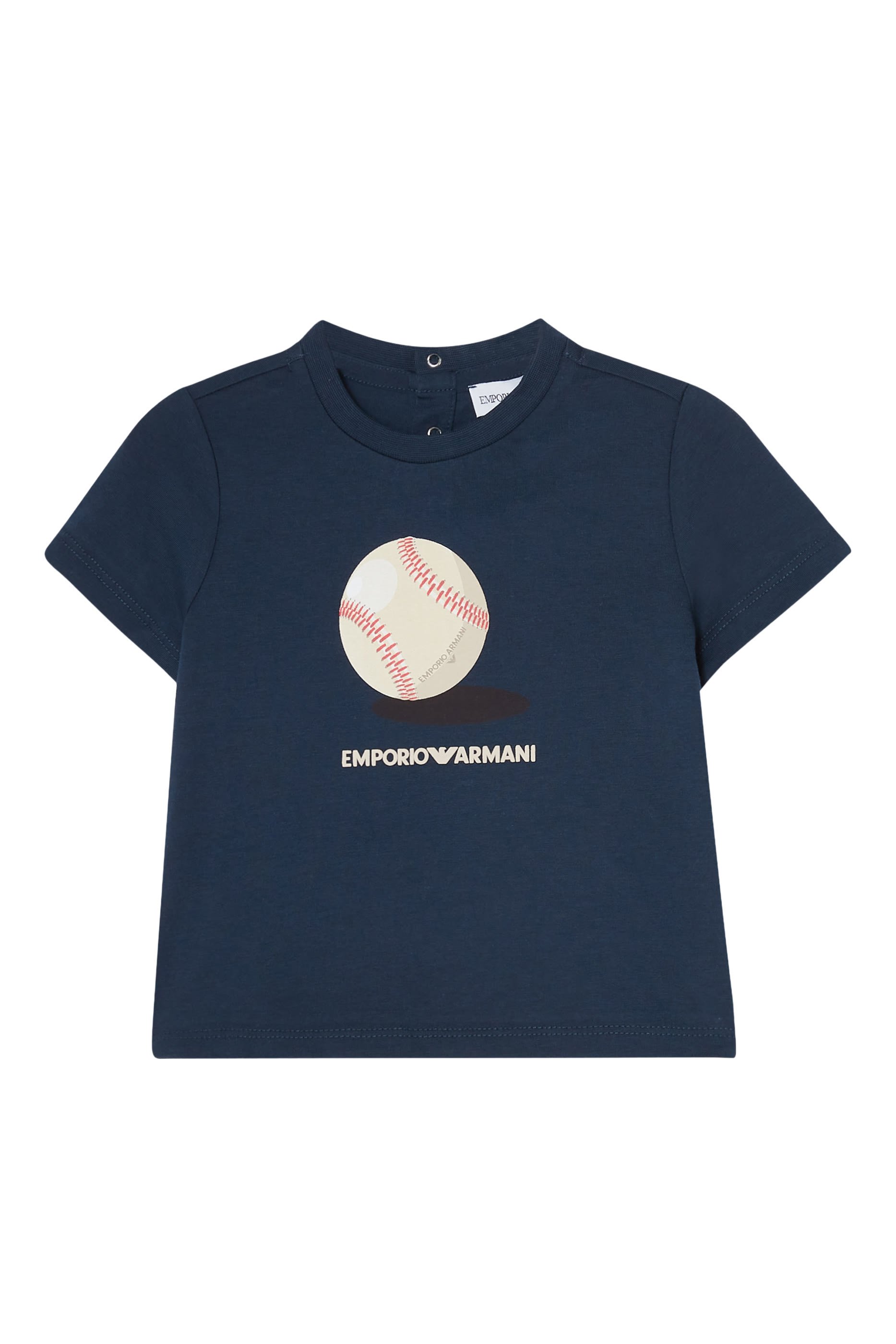 Kids Baseball Print T-Shirt