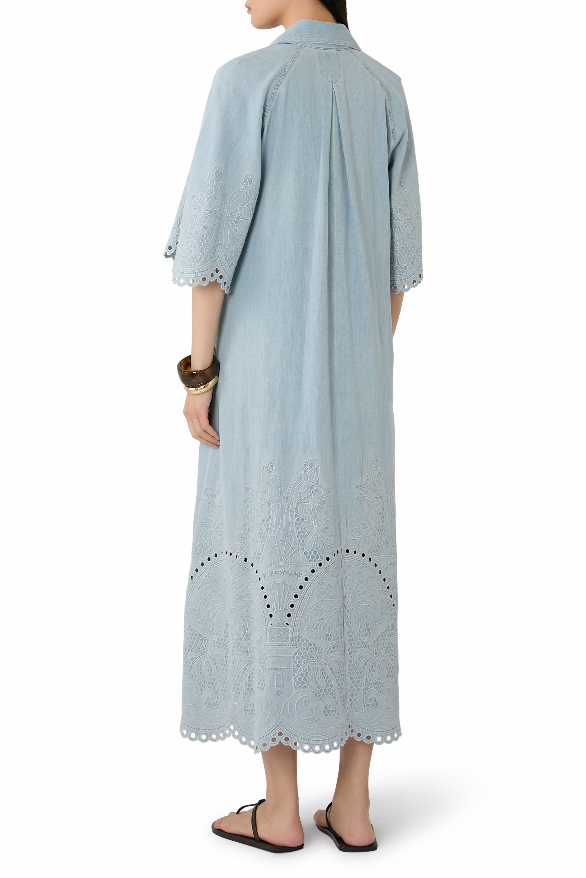 Daylight Denim Midi Dress 