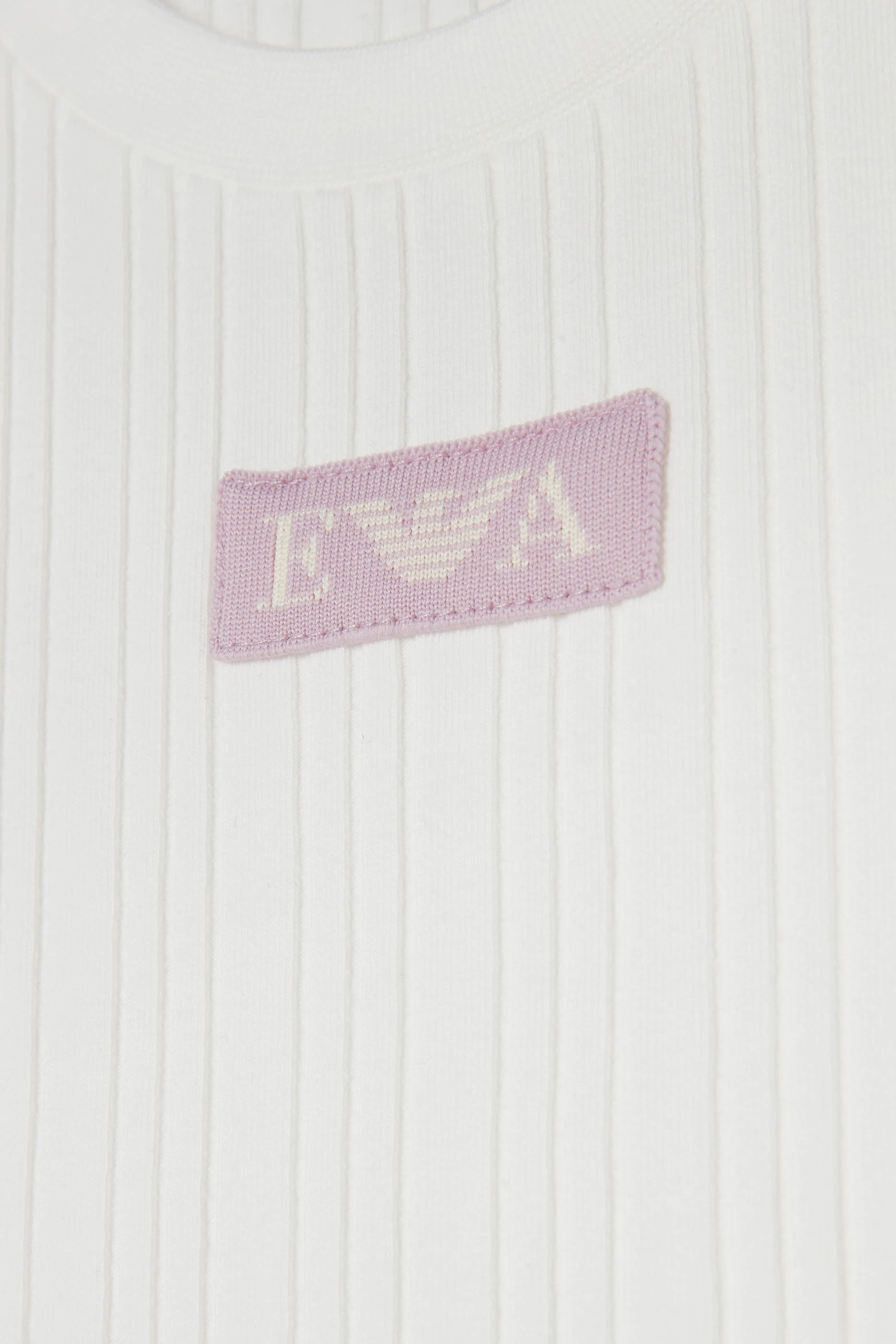 Kids EA Logo Ribbed Jumper