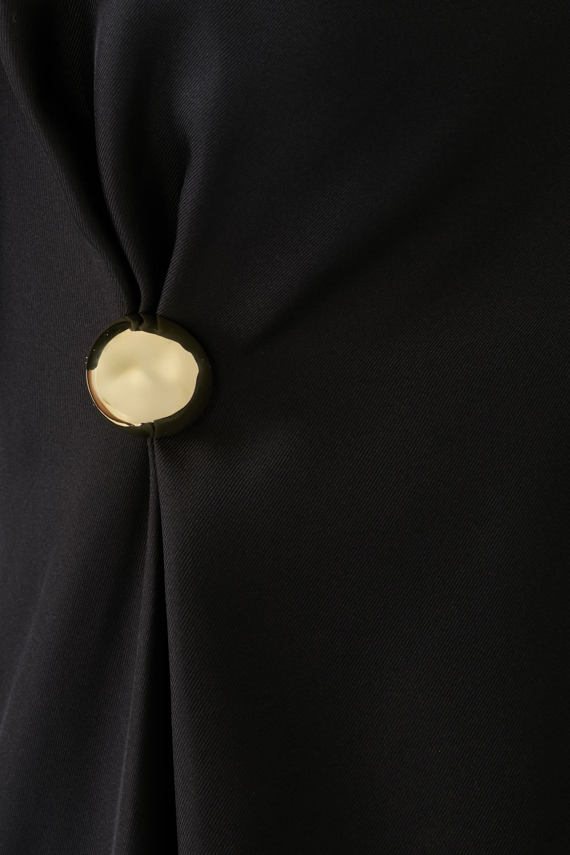 Madea Asymmetric Silk Twill Top