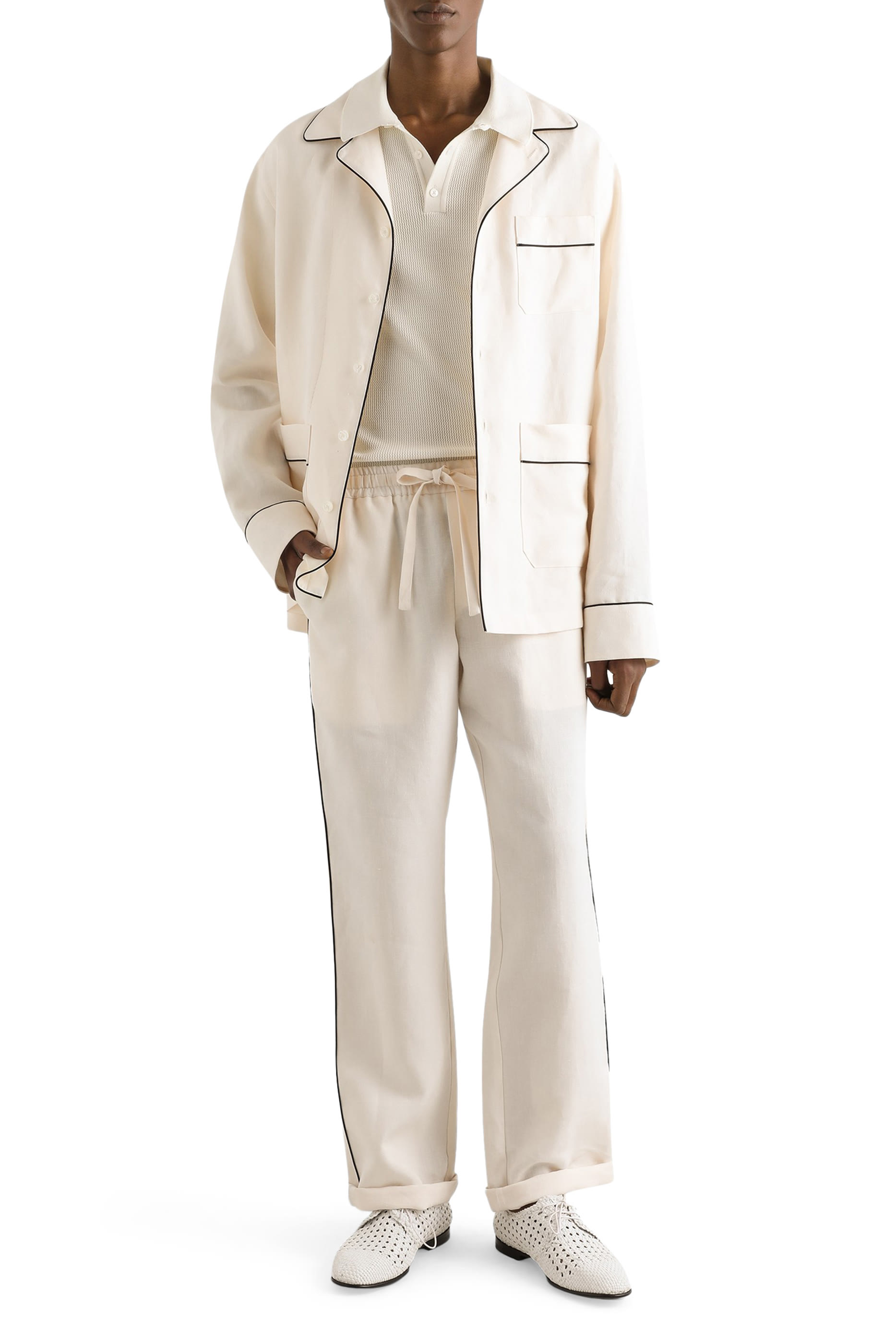 Short Sleeve Cotton Knit Polo Shirt