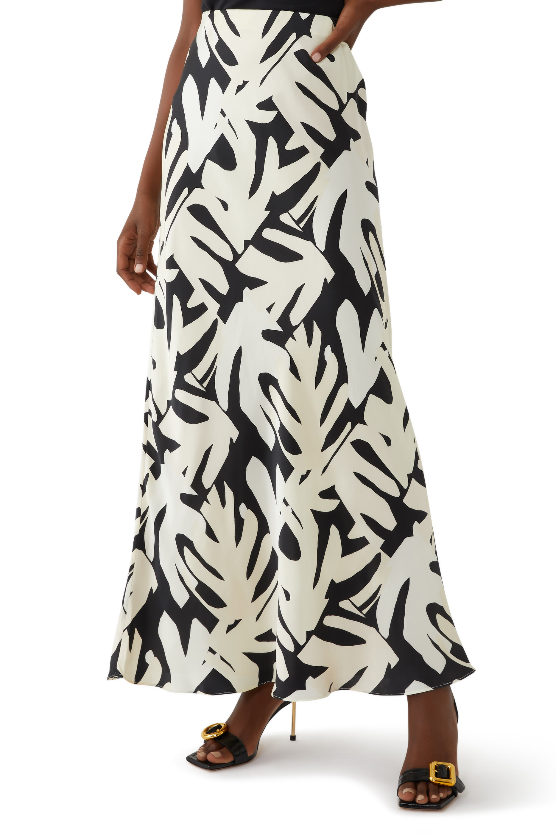 Micah Bias Cut Maxi Skirt