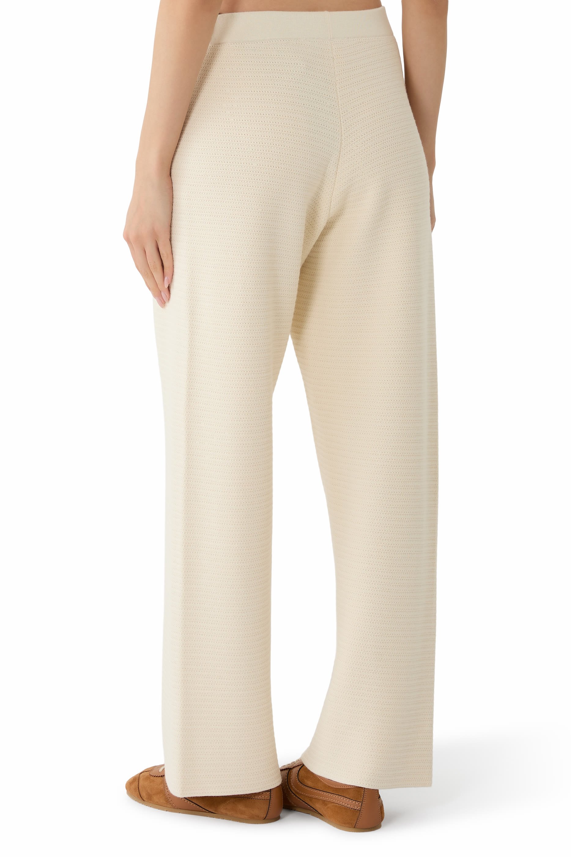Wide-Leg Jogging Pants