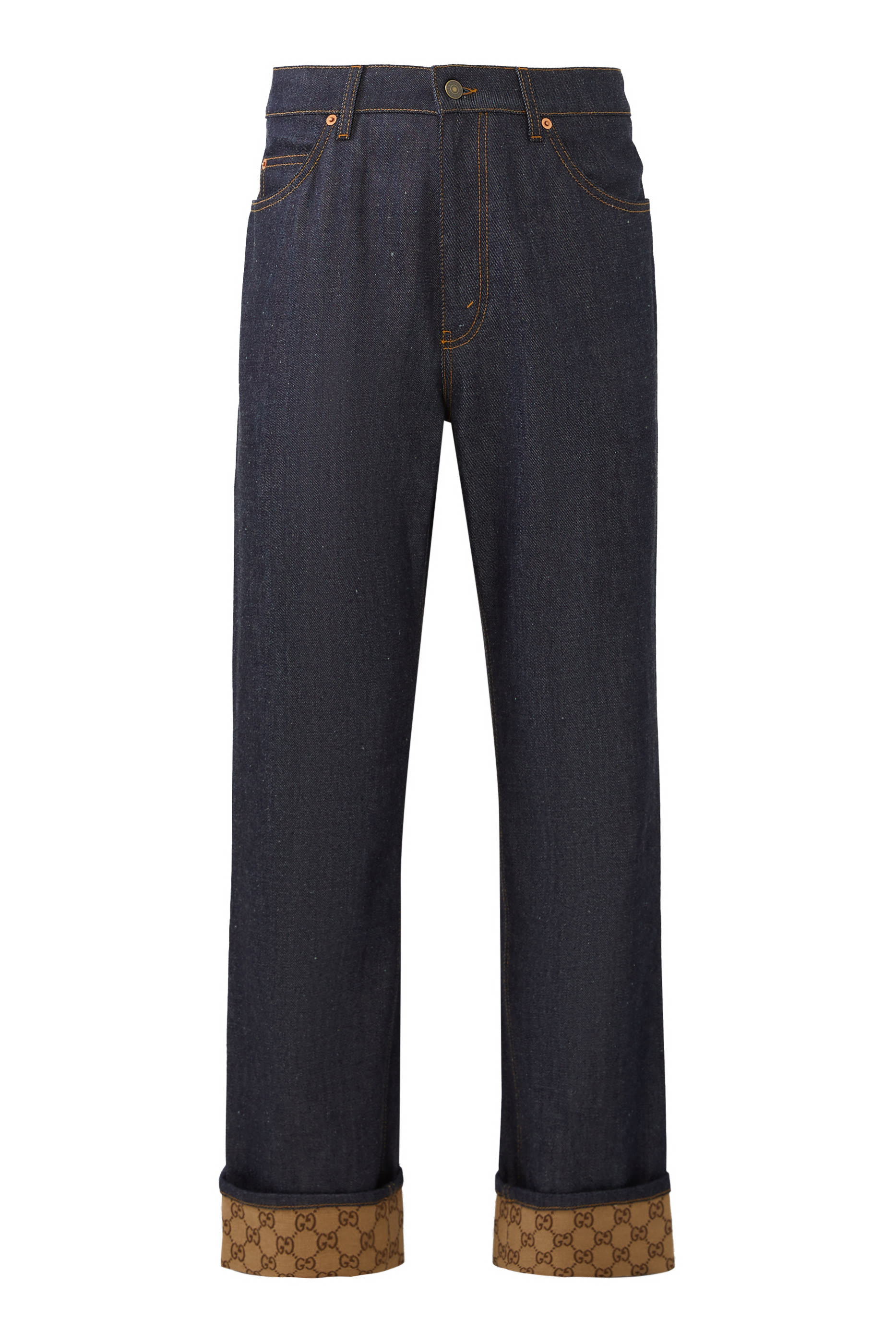 Denim Jeans with Cuffs