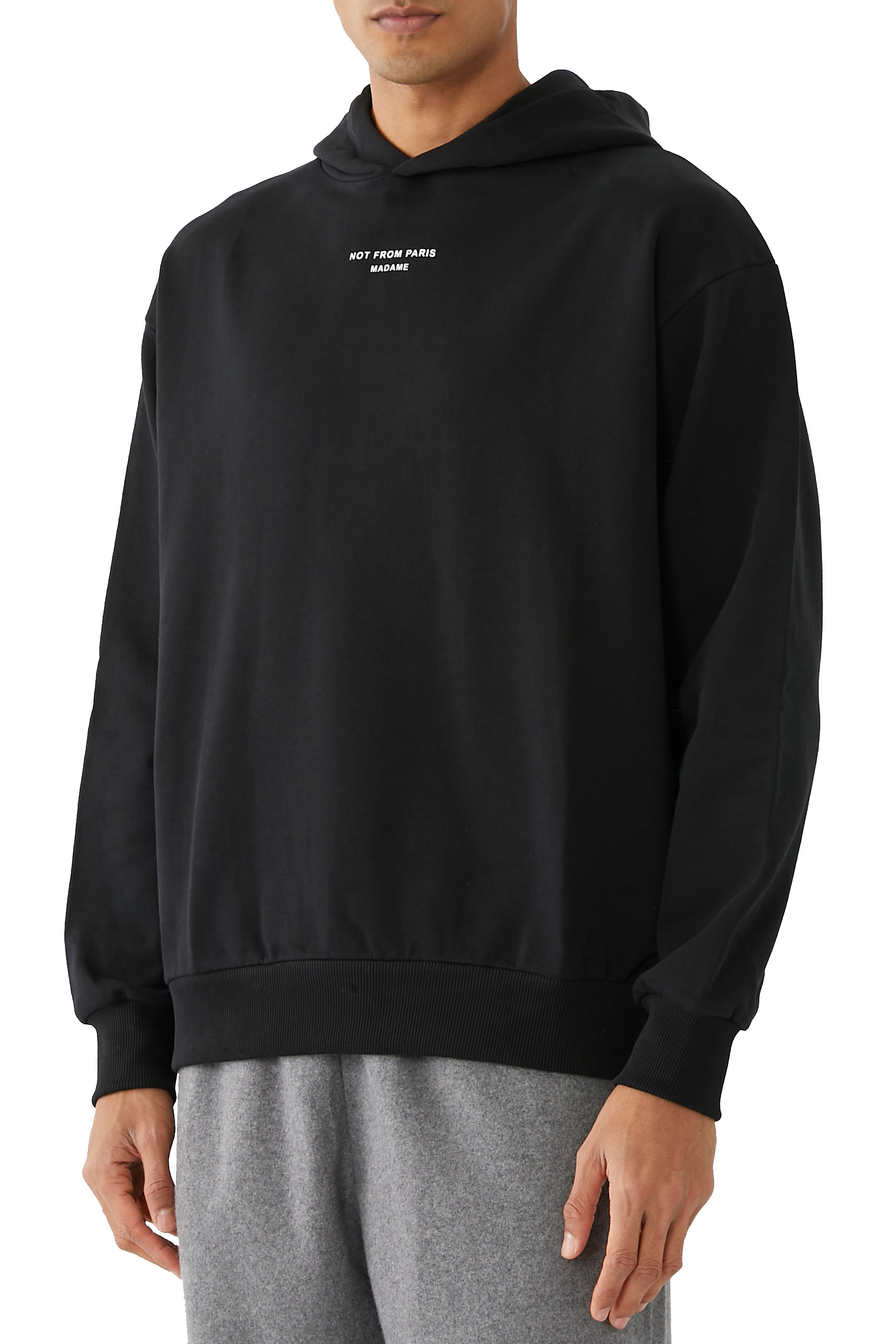 Le Hoodie Slogan Classique