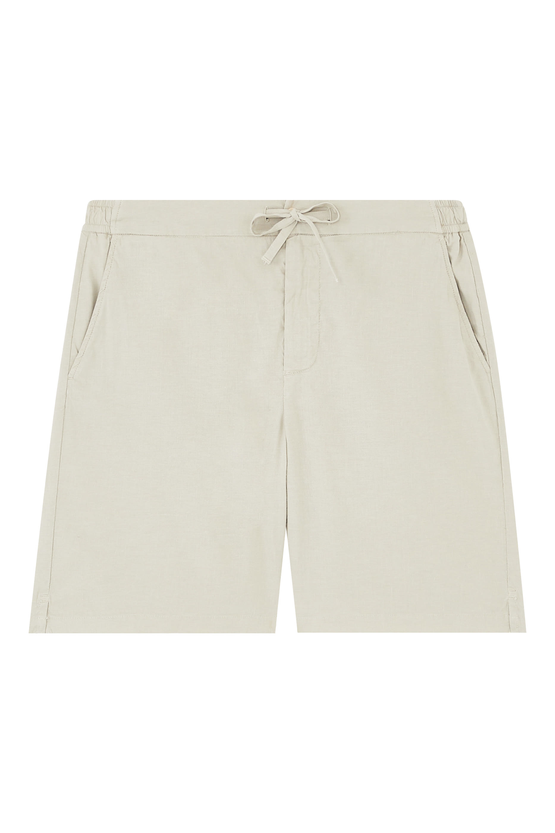 Sergio Stretch Linen-cotton Blend Shorts