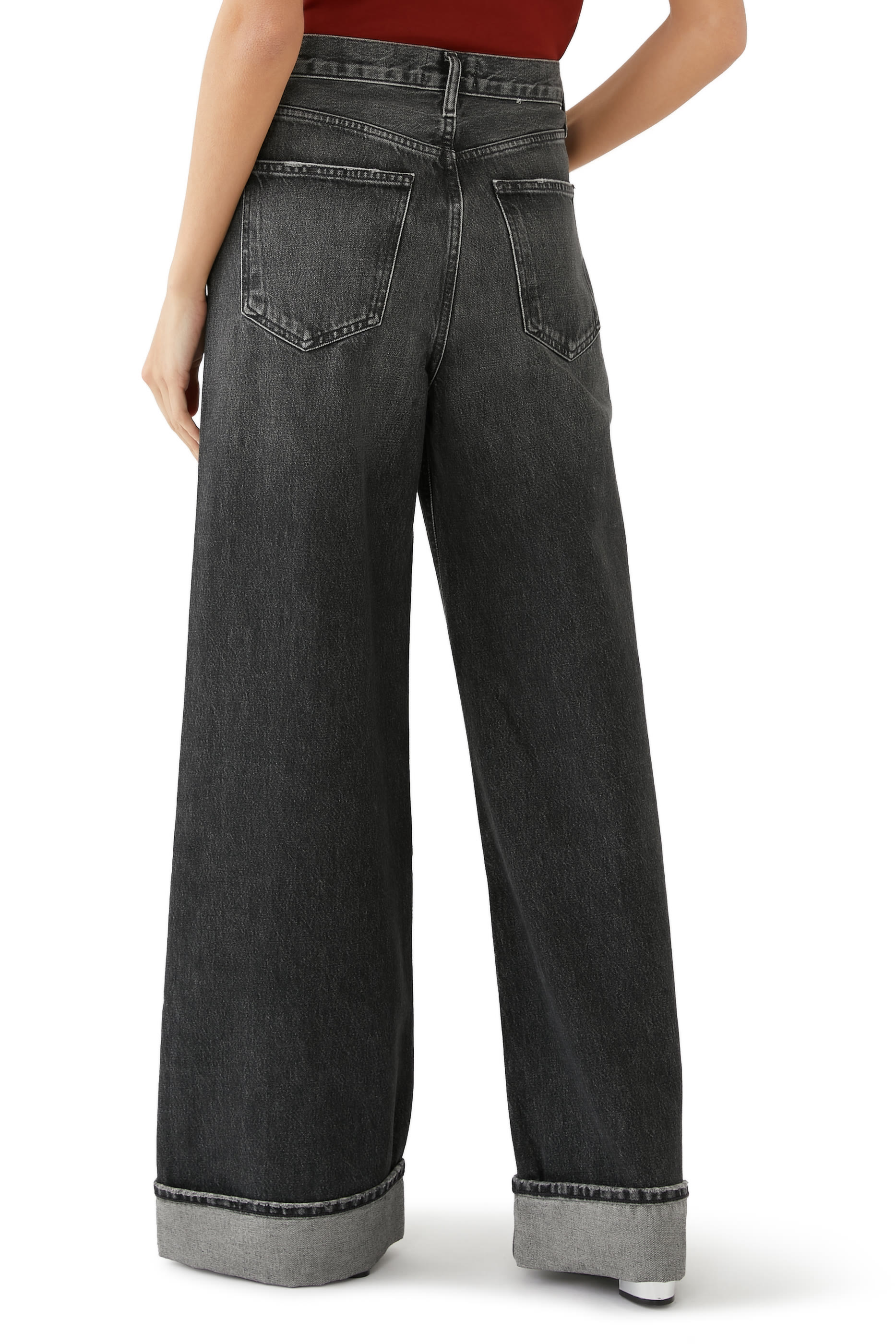 Dame High-Rise Wide-Leg Pants