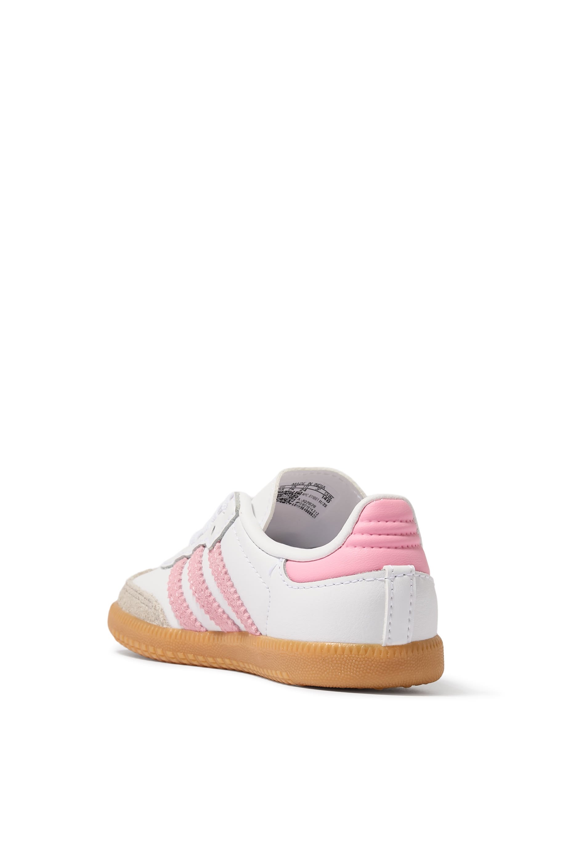 Kids Samba OG Comfort Closure Elastic Lace Sneakers