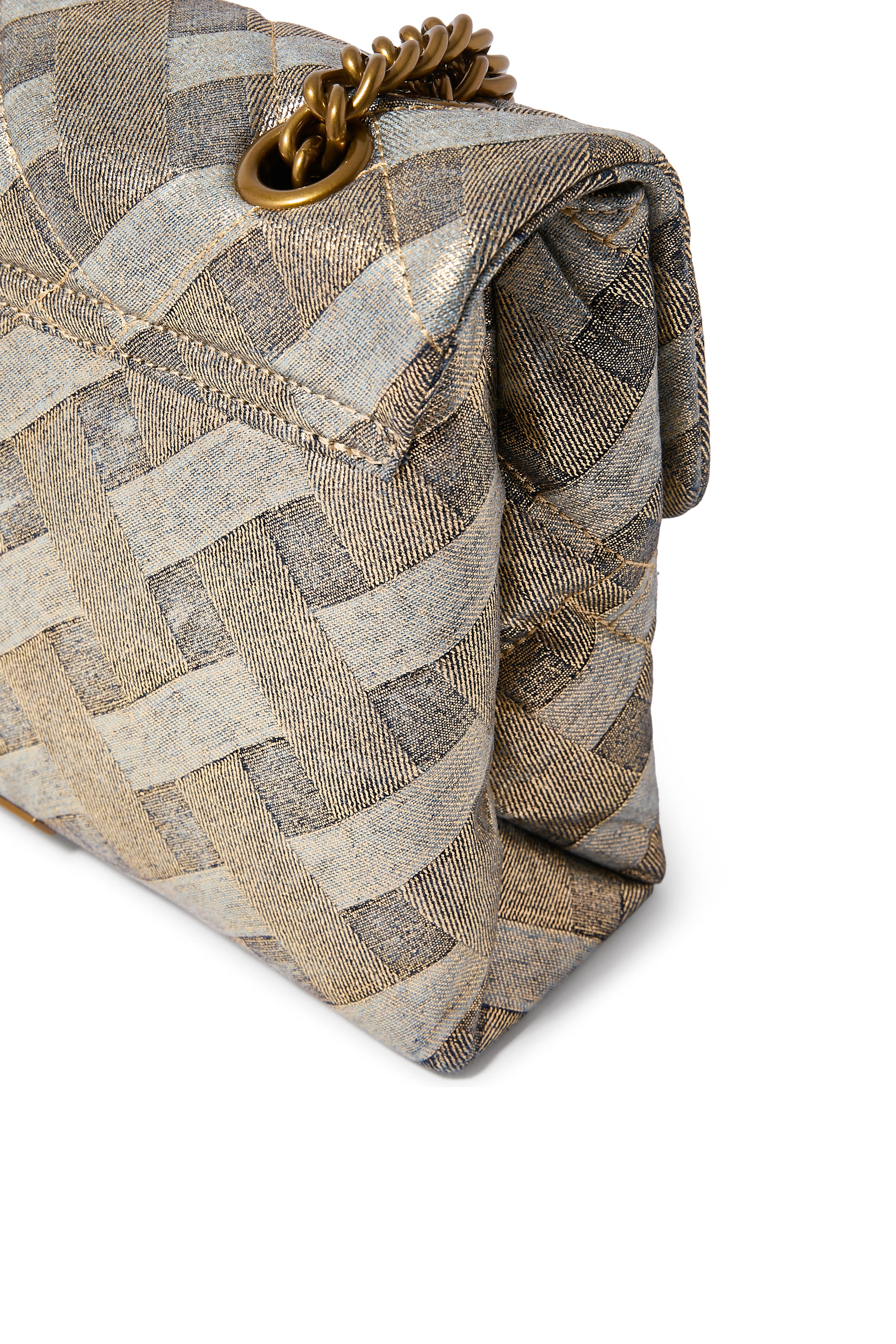 Large Kensington Soft Denim Shoulder Bag