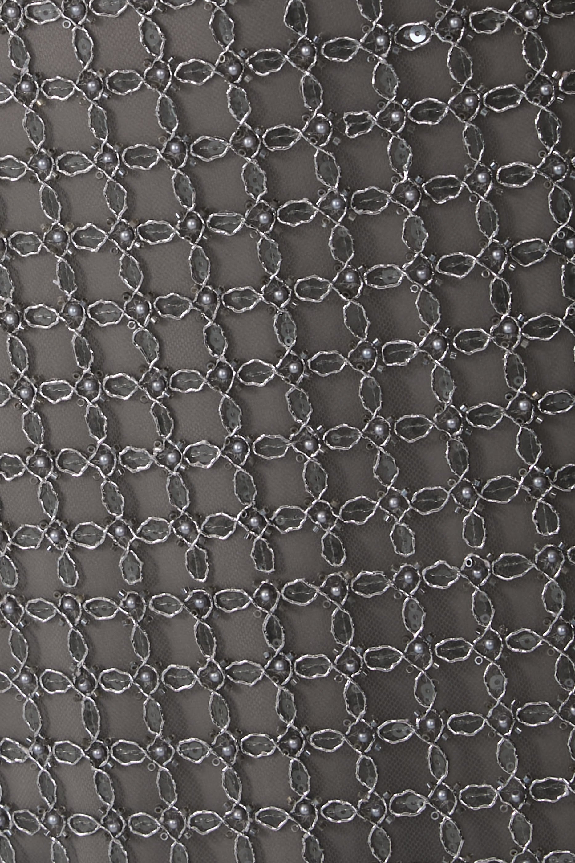  Beaded Maxi Tube Dress