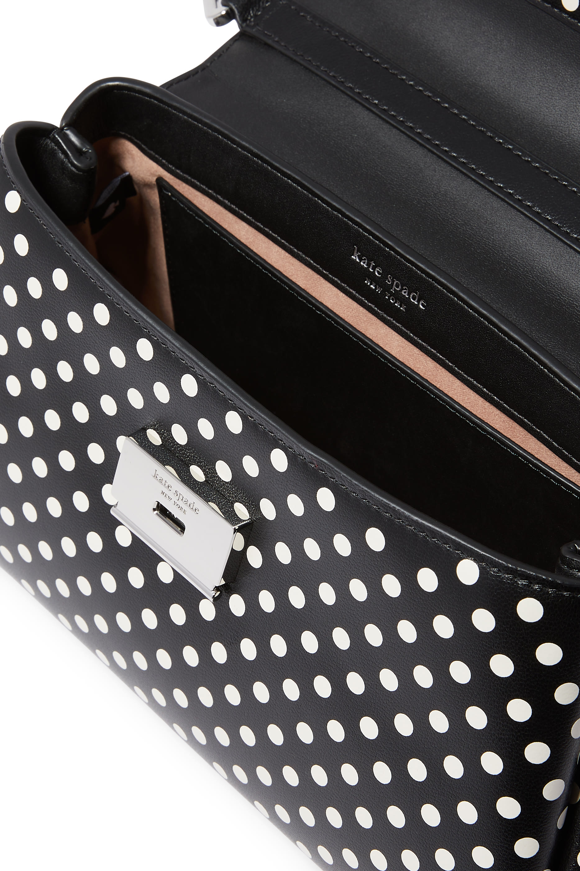 Polka Dot Top Handle Bag