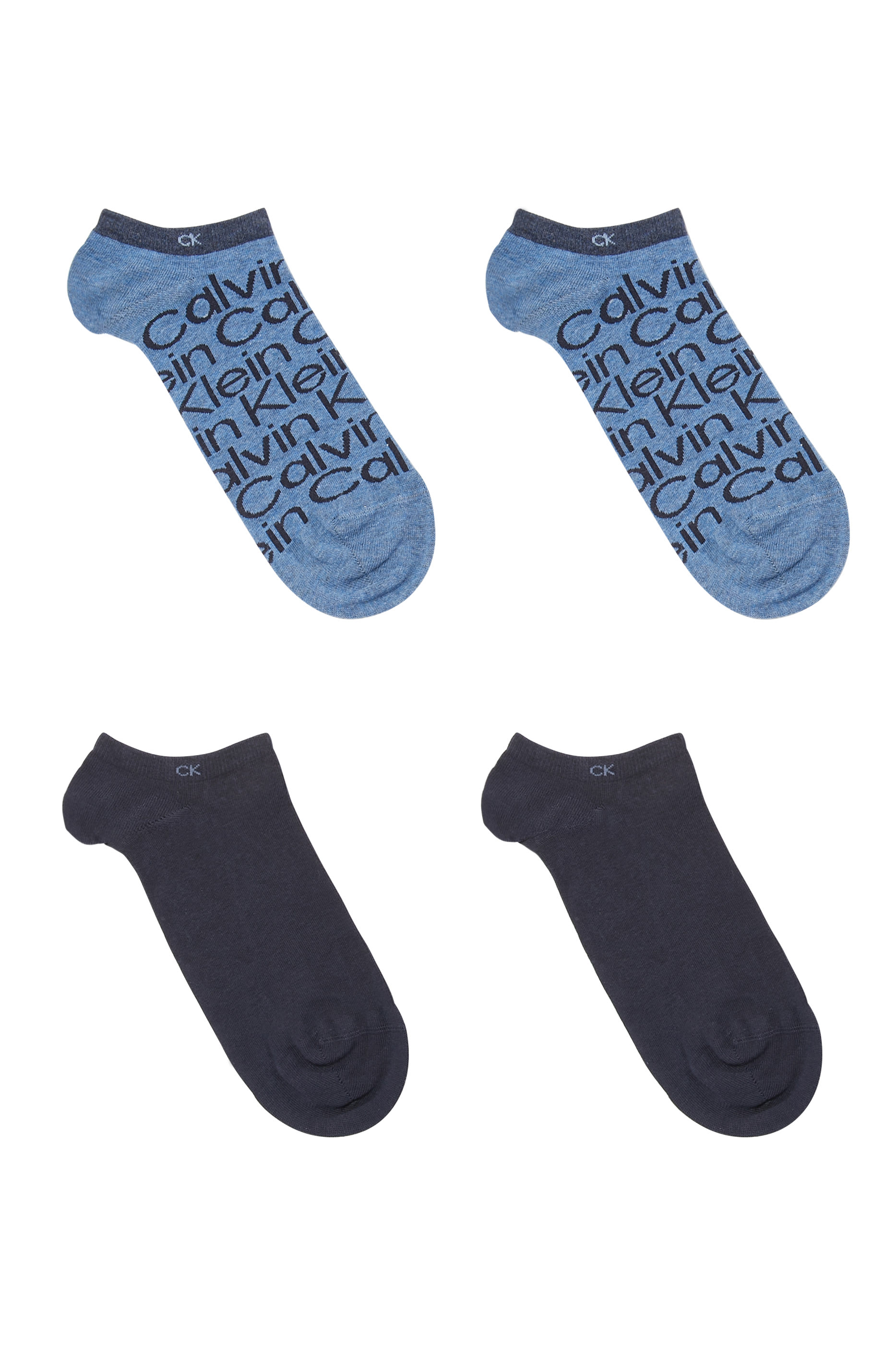 Knit Trainer Socks, Set of 2