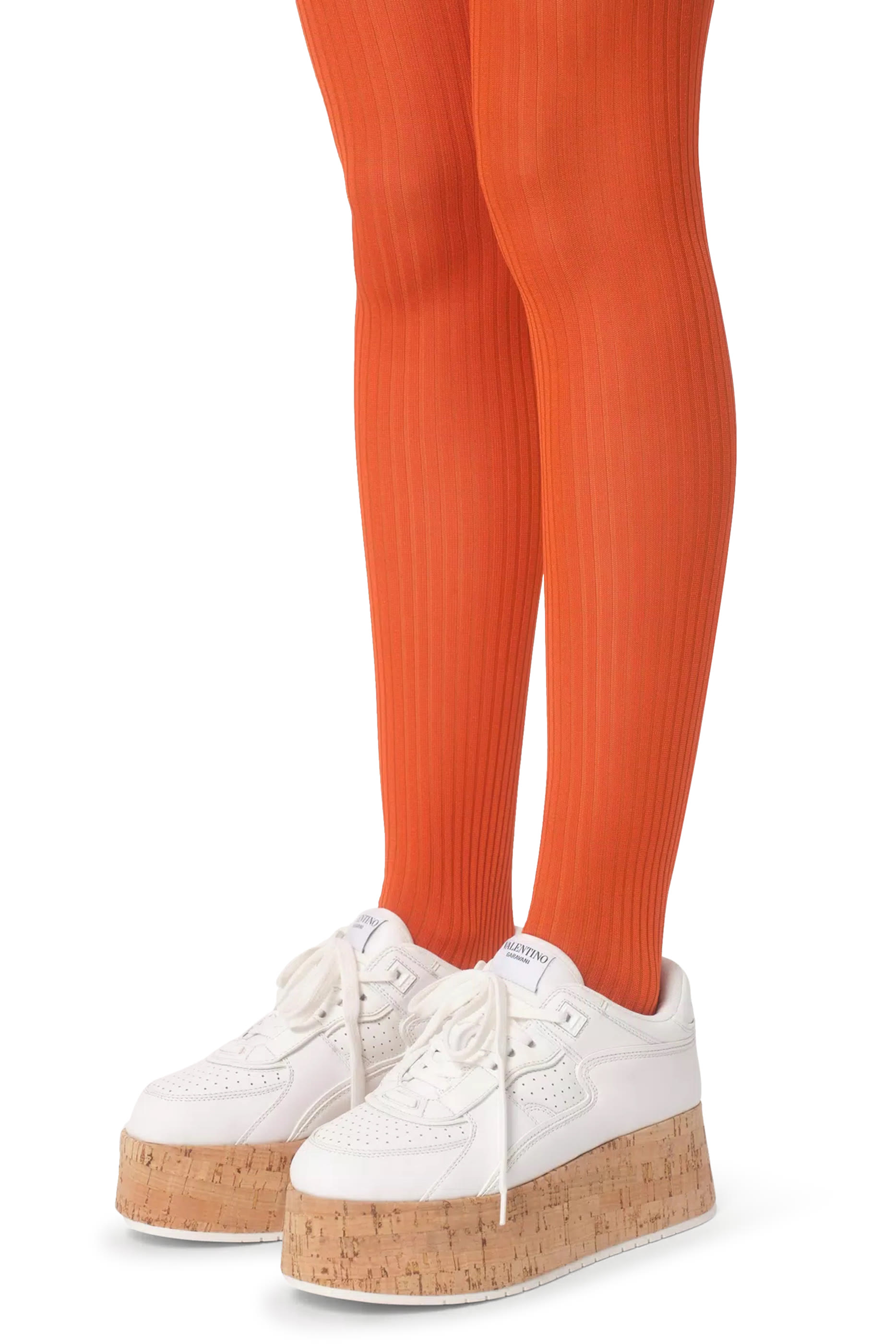 Freedots XL Calfskin and Cork Sneakers