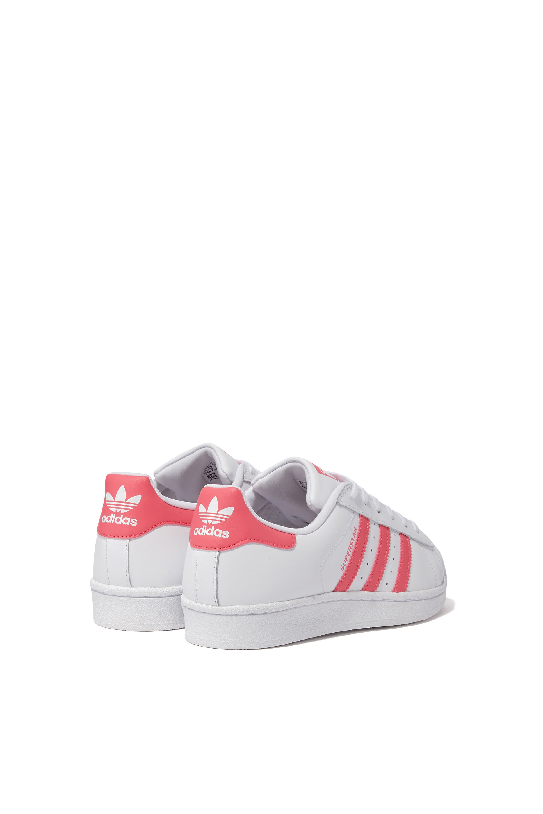 Pink Stripe Superstar Sneakers